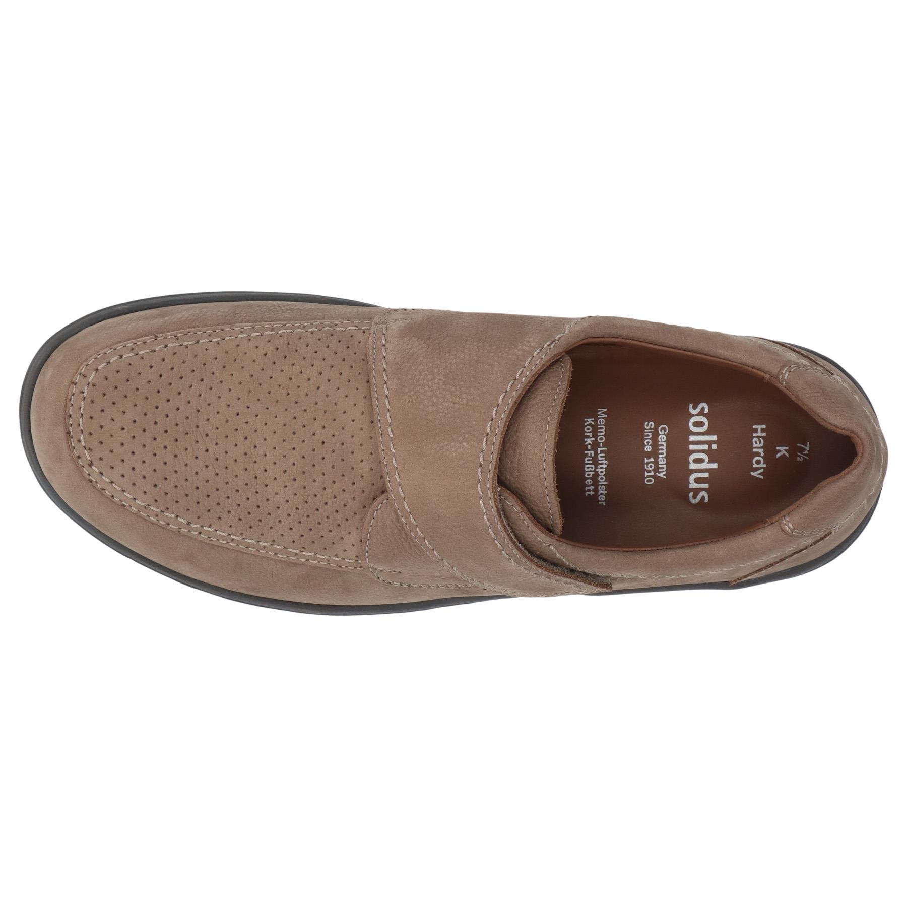 braune halbschuh draufsicht