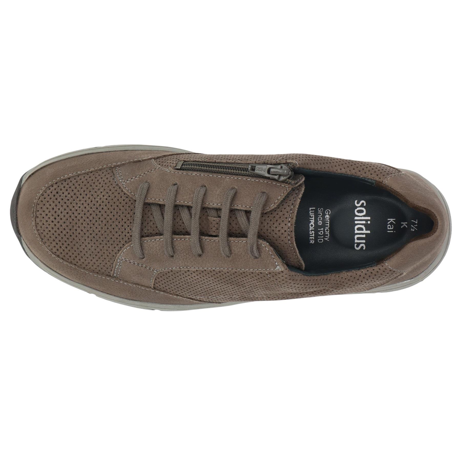 graue halbschuh draufsicht