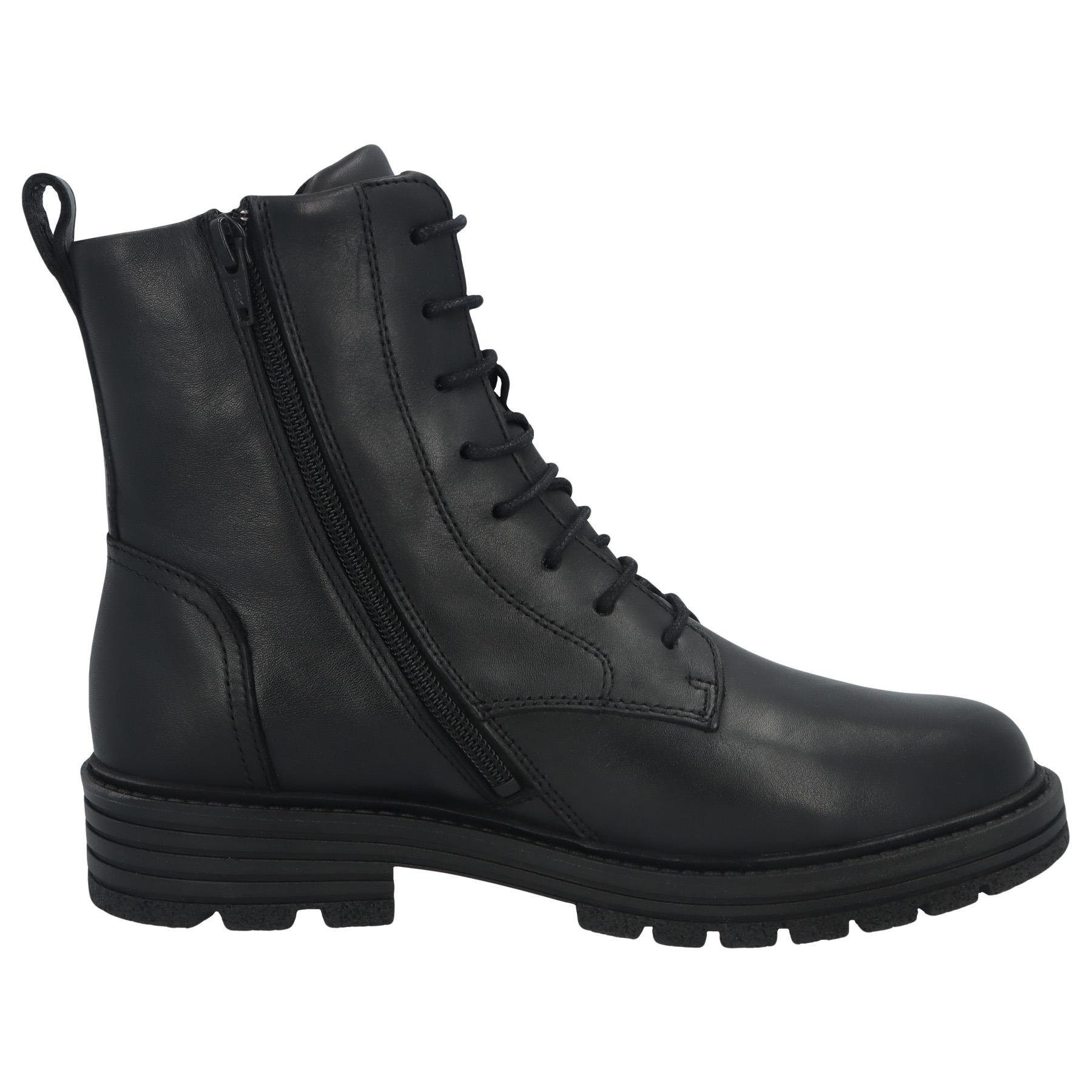 schwarze stiefel seitenansicht rechts