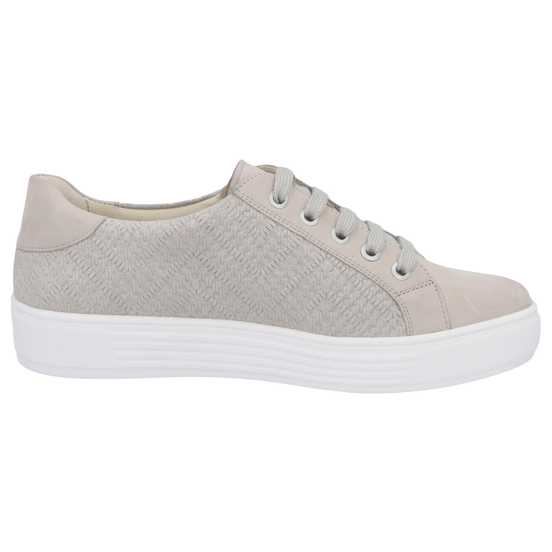 graue halbschuh seitenansicht rechts