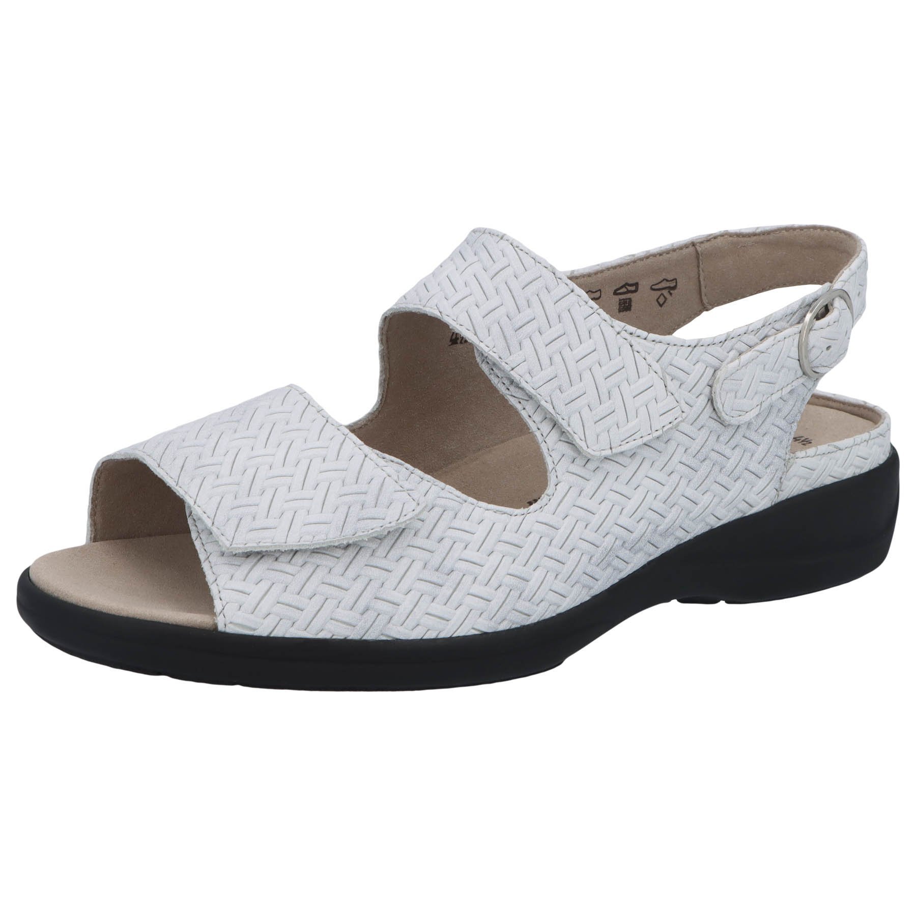 graue sandale 3-4 ansicht