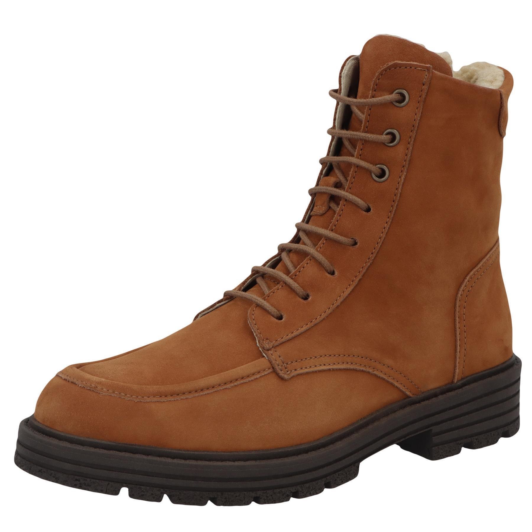 braune stiefel 3-4 ansicht