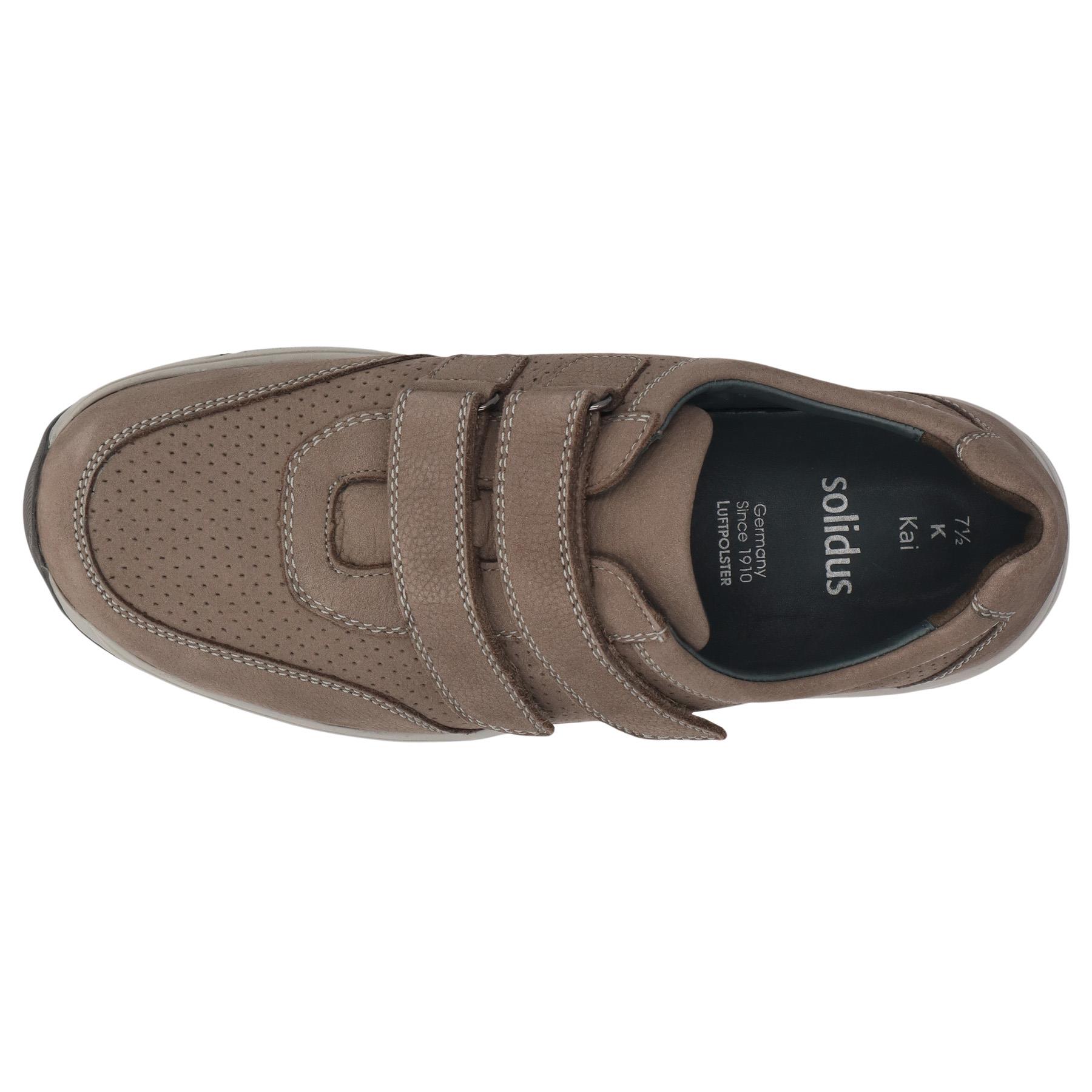 graue halbschuh draufsicht