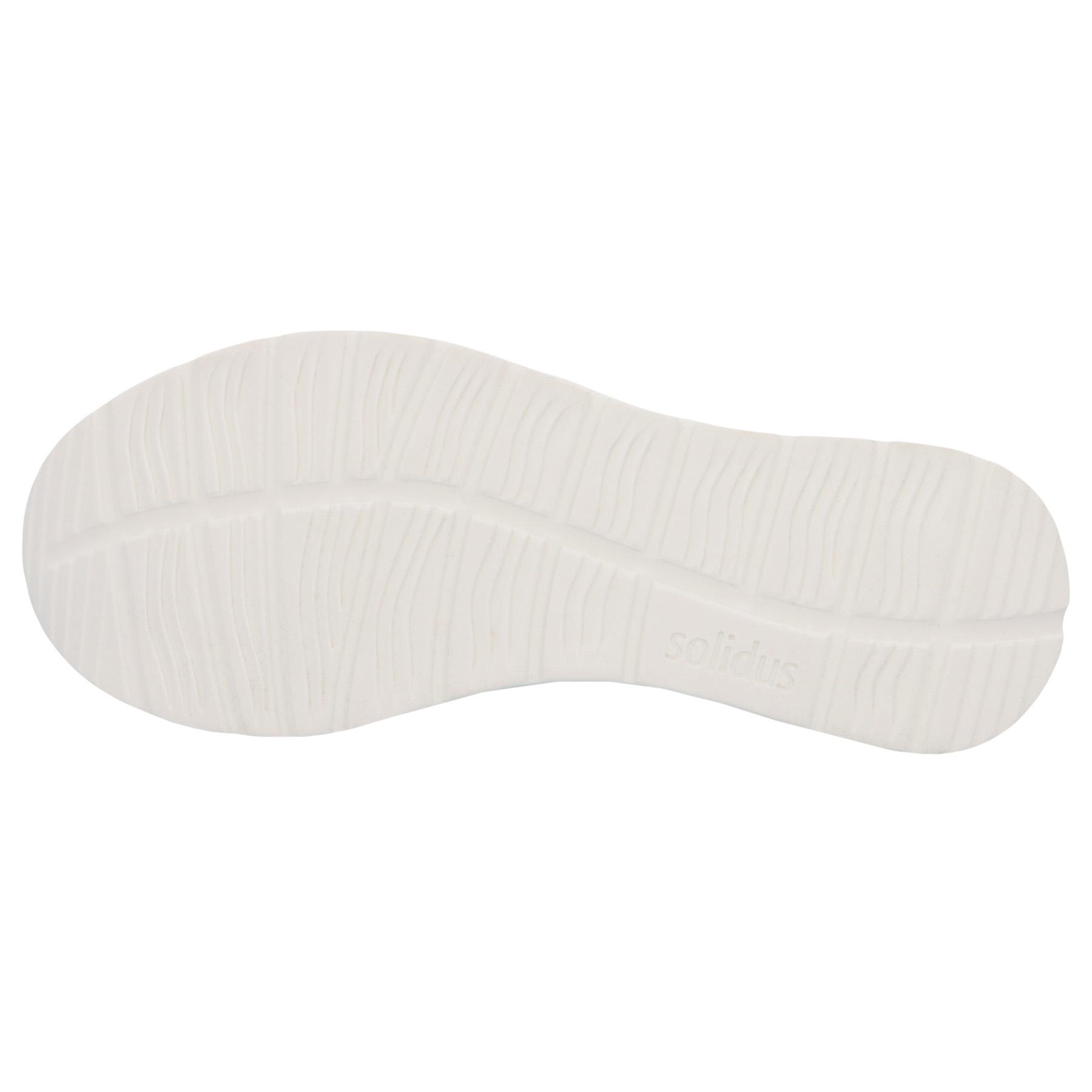 rote halbschuh sohlenansicht