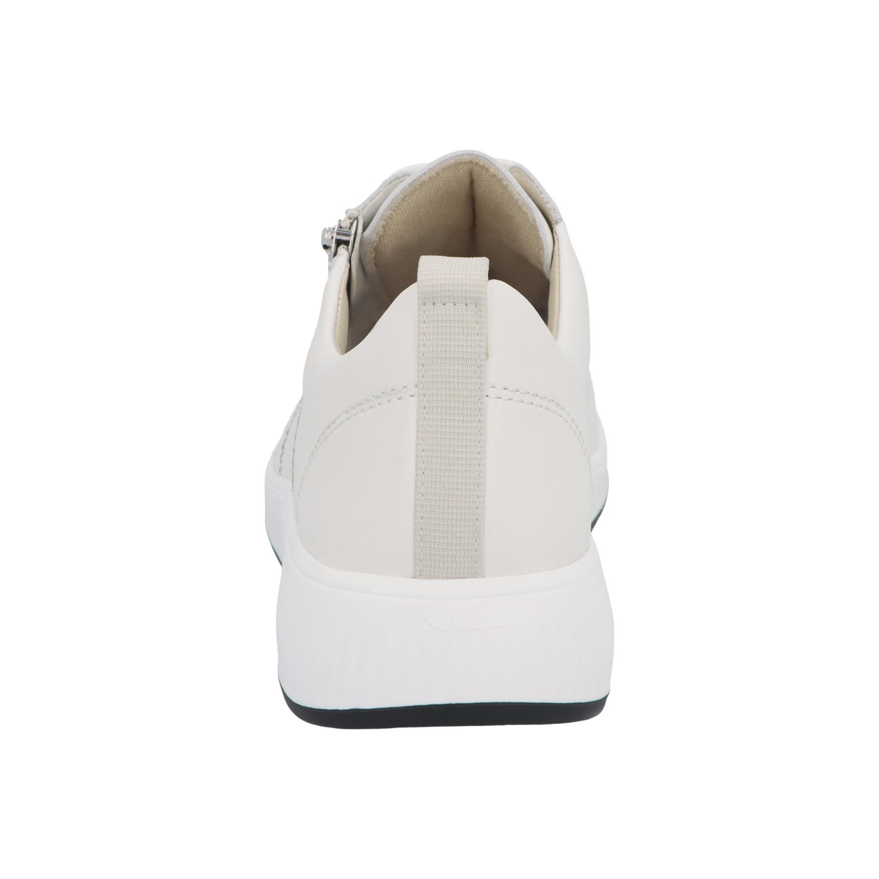 weiße halbschuh hinteransicht