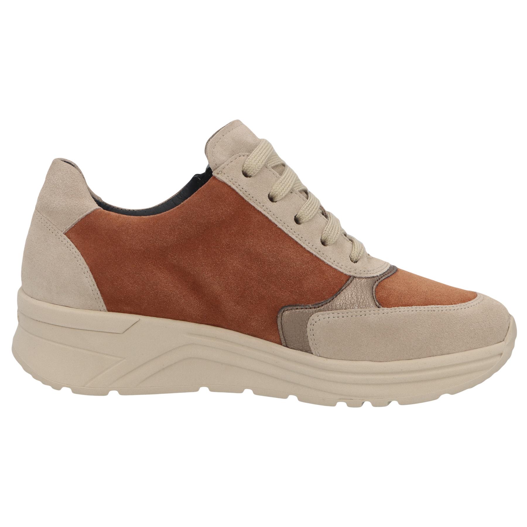 braune halbschuh seitenansicht rechts