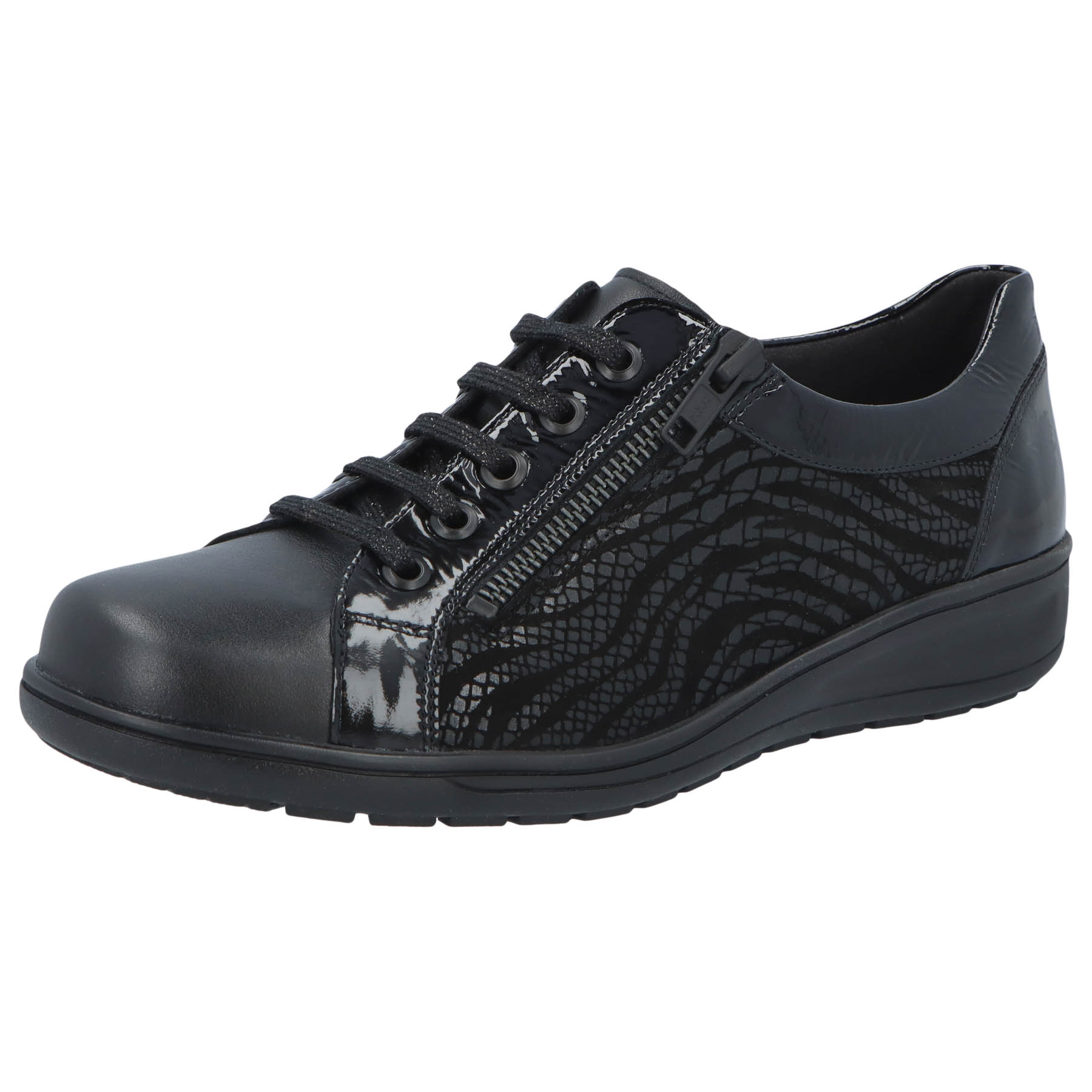 VITELLO/PERLLACK/SHAPE schwarz