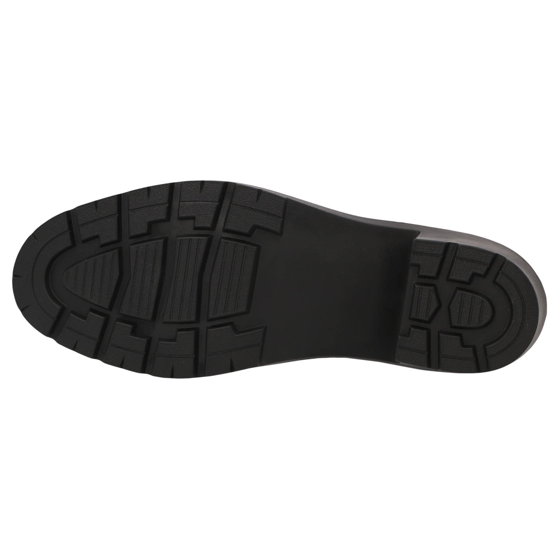 schwarze stiefel sohlenansicht
