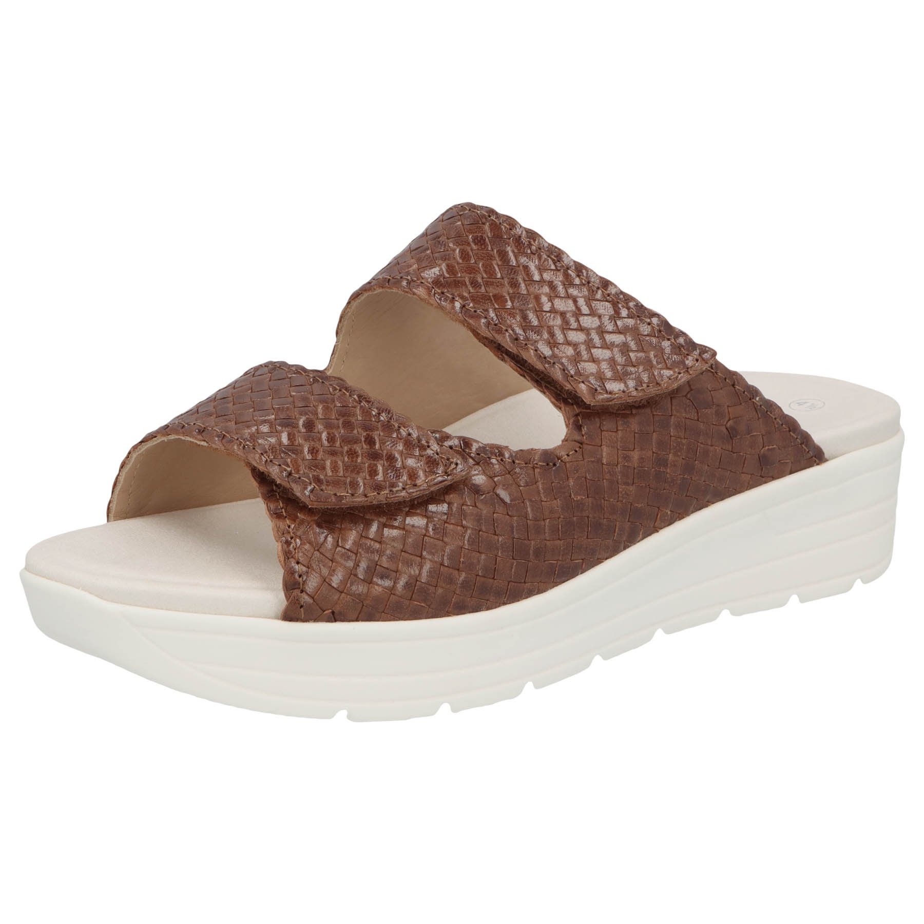 braune pantolette 3-4 ansicht