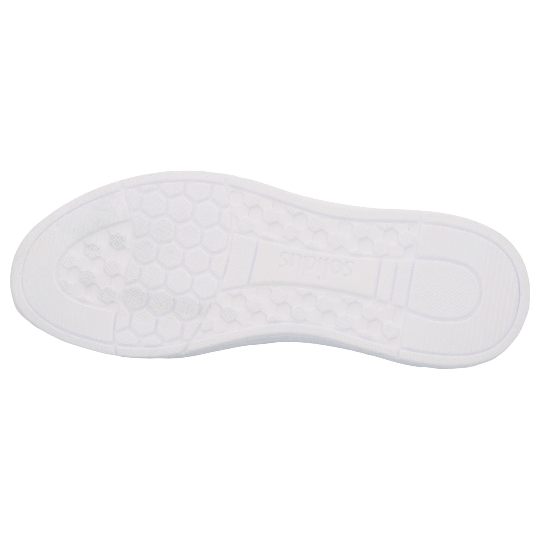 blaue slipper sohlenansicht