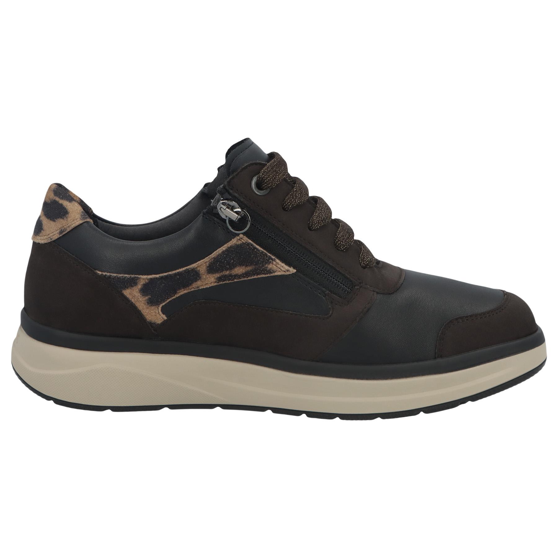 braune halbschuh seitenansicht rechts