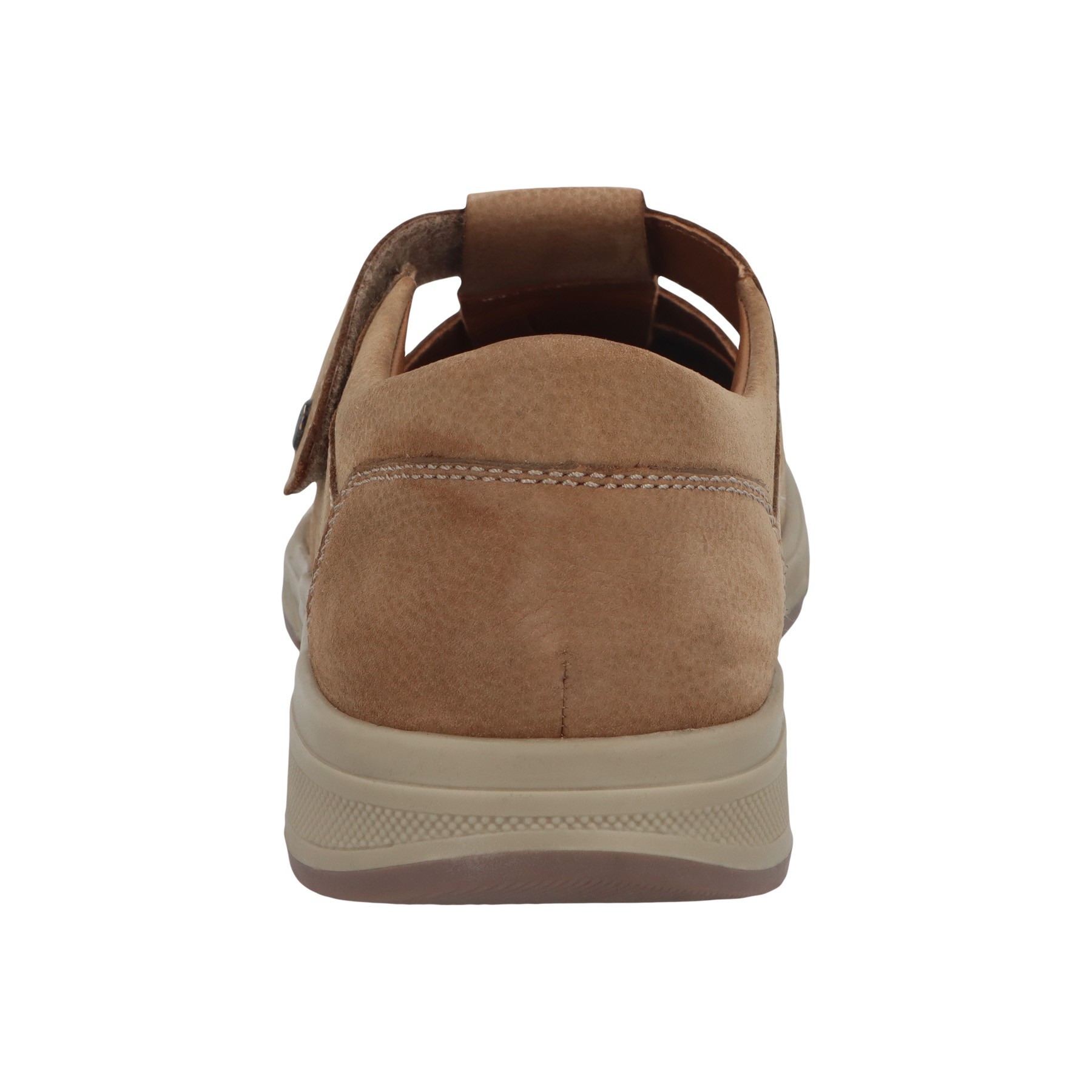 braune sandale hinteransicht