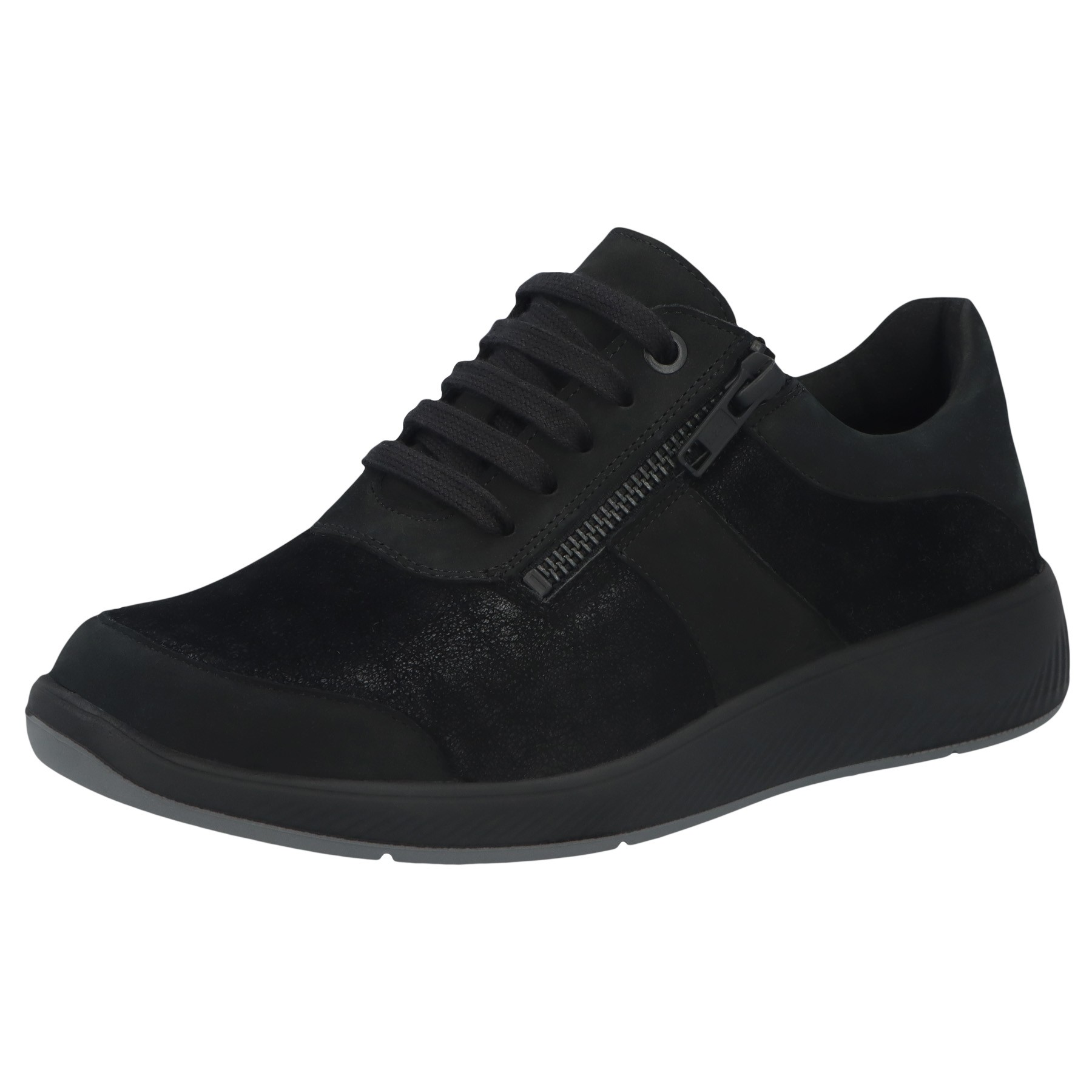 Nubuk/Balena Flex schwarz