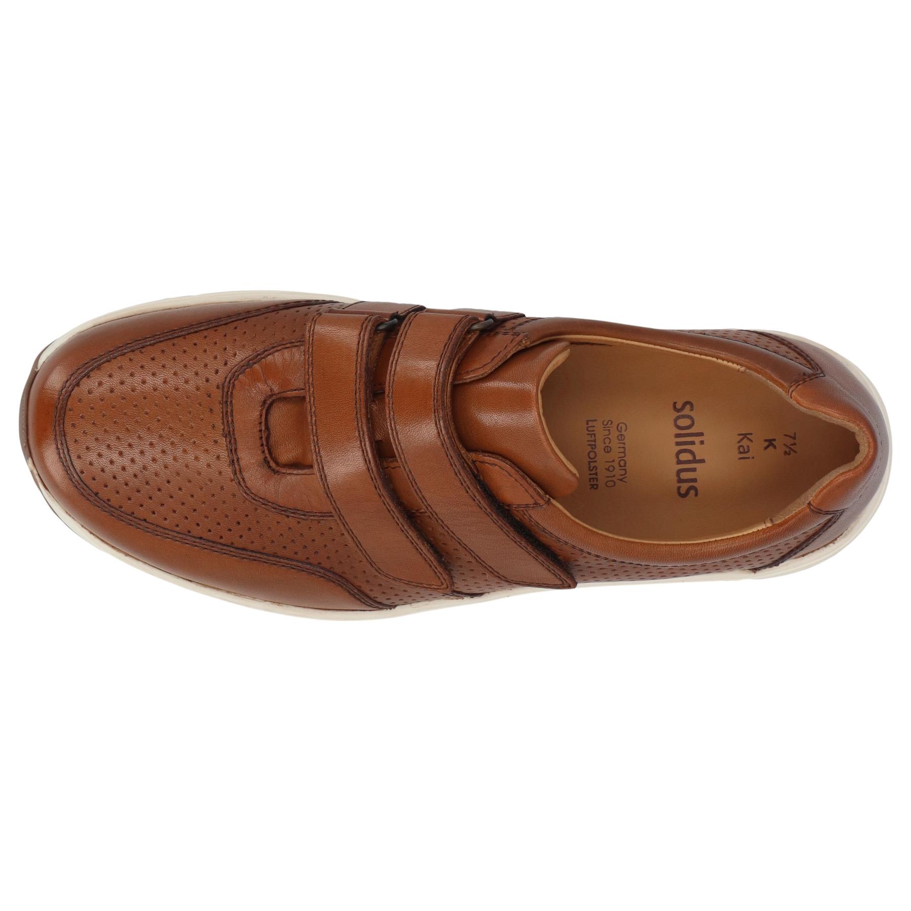 braune halbschuh draufsicht