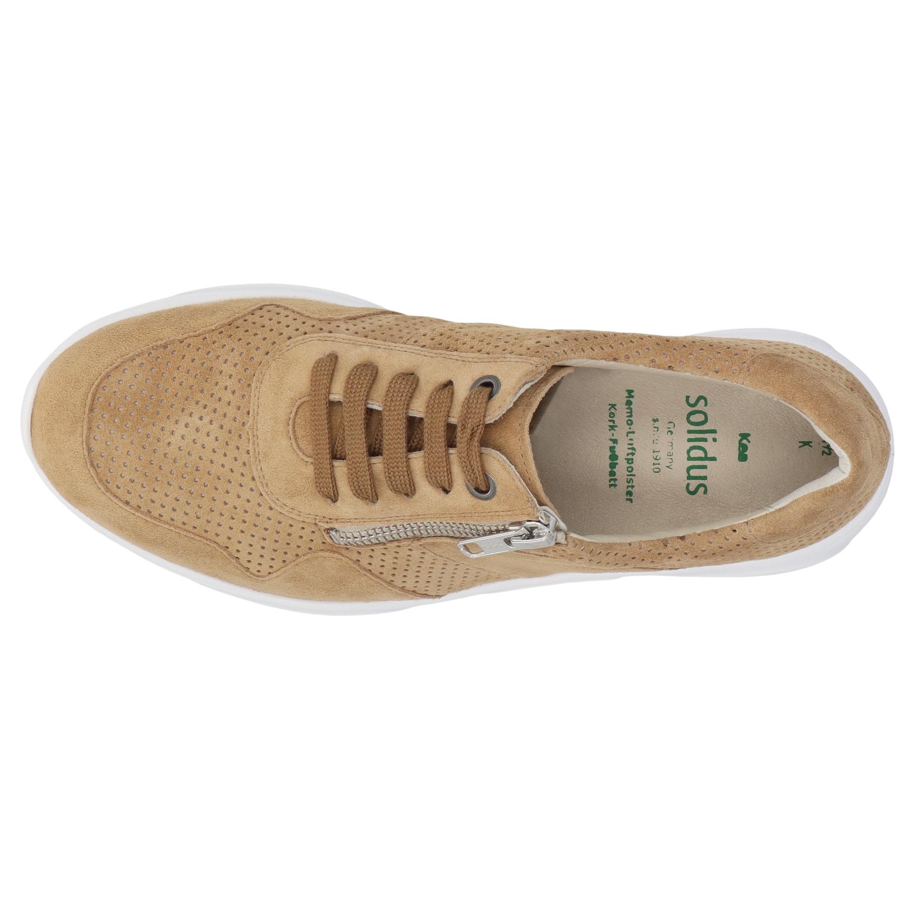 braune halbschuh draufsicht