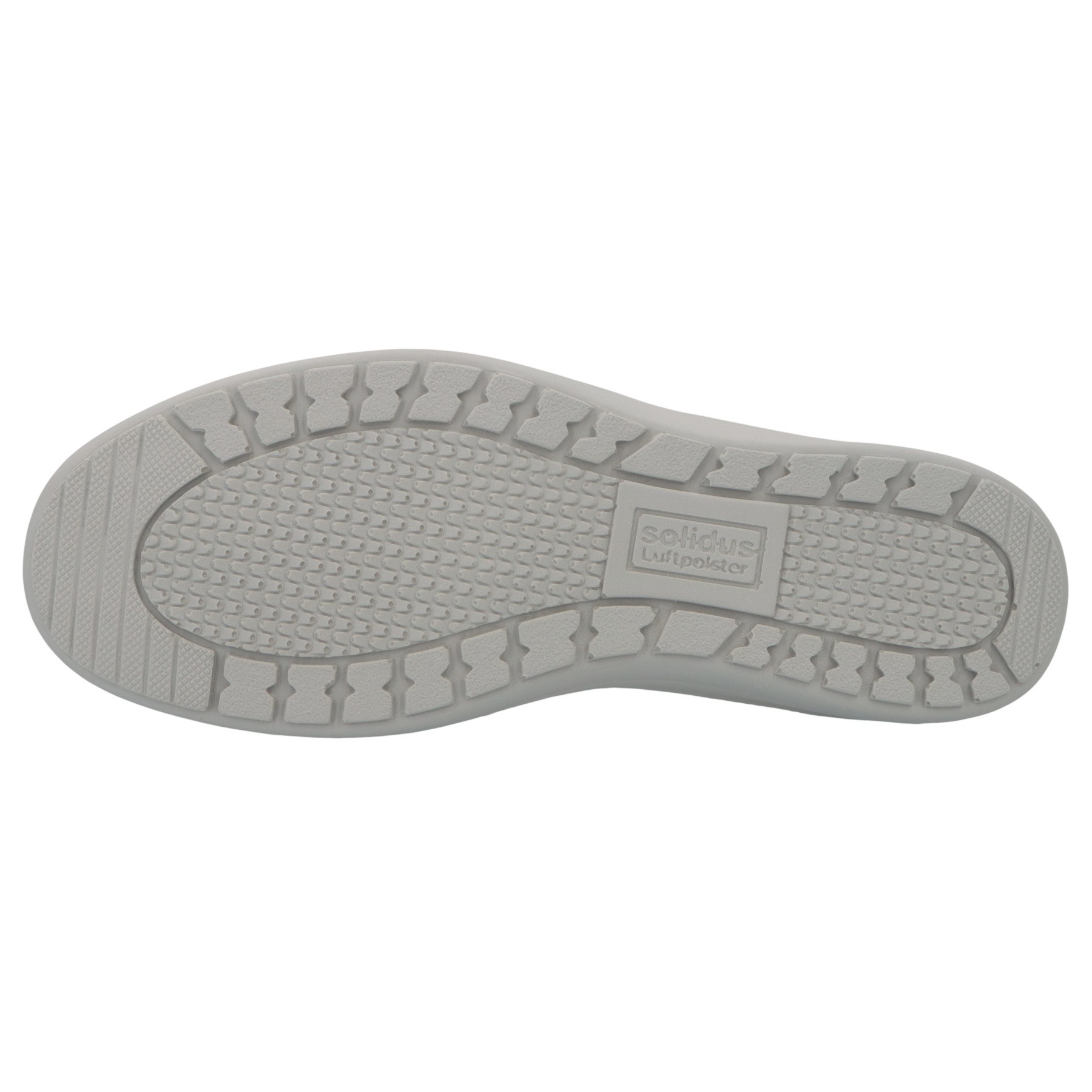 graue halbschuh sohlenansicht