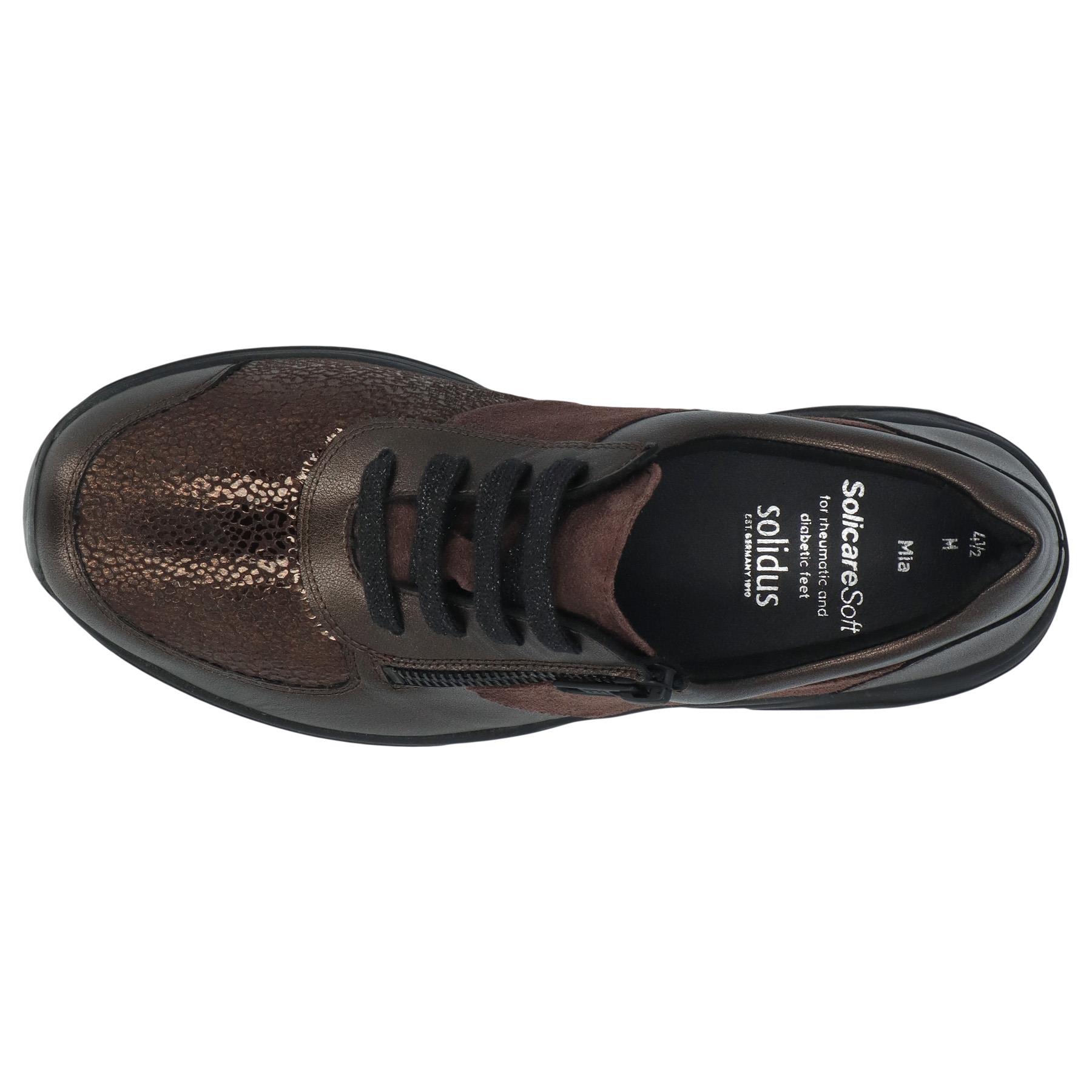 graue halbschuh draufsicht