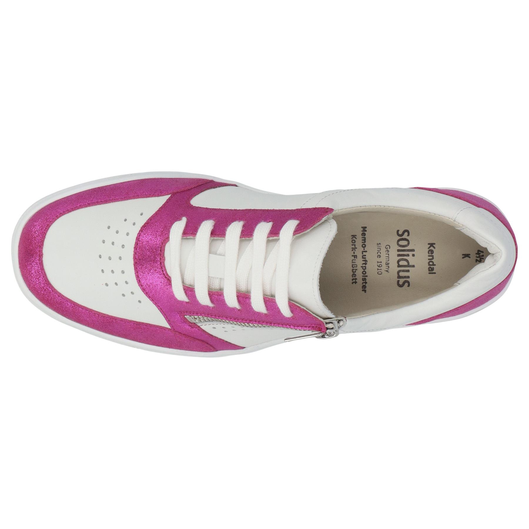 mehrfarbige halbschuh draufsicht