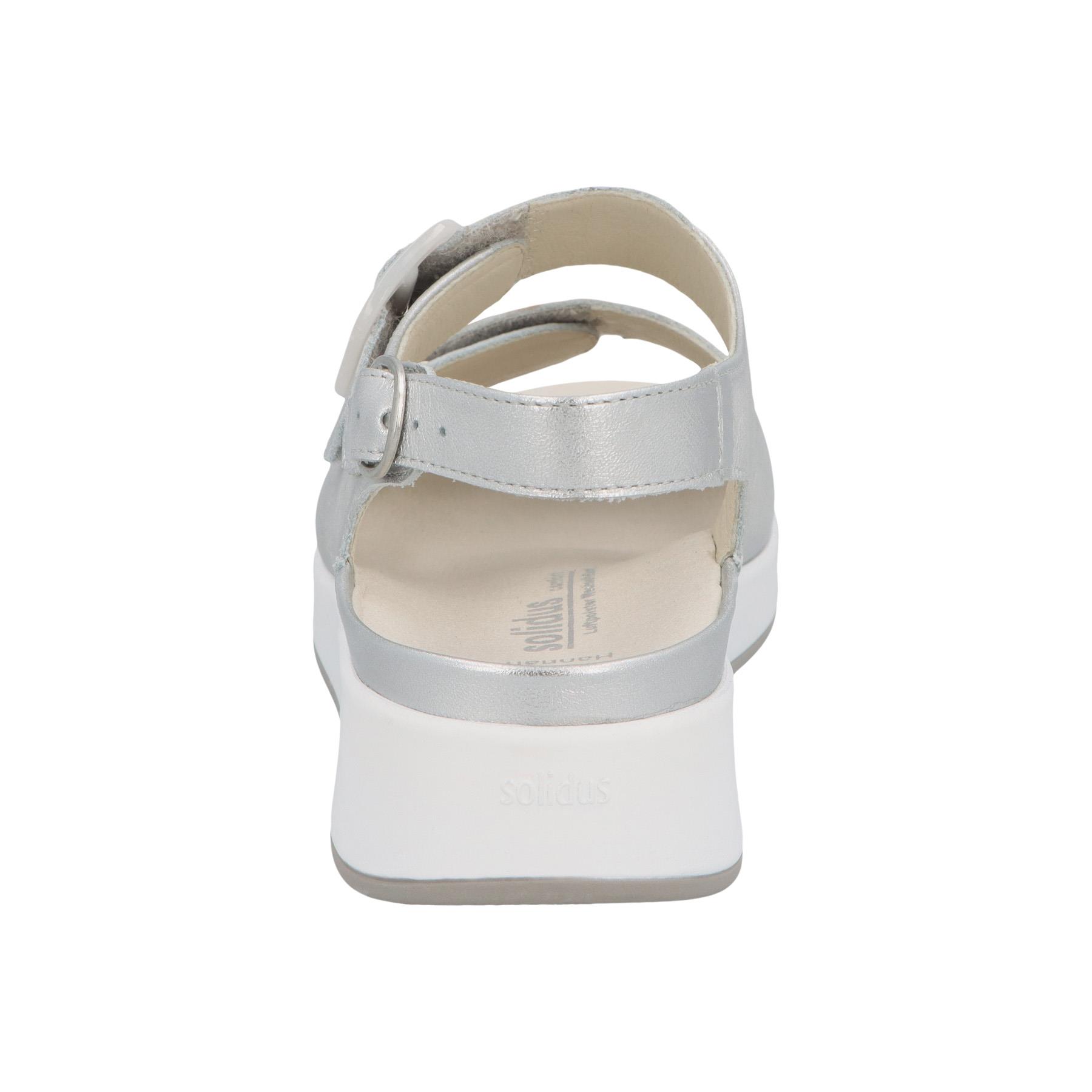 graue sandale hinteransicht