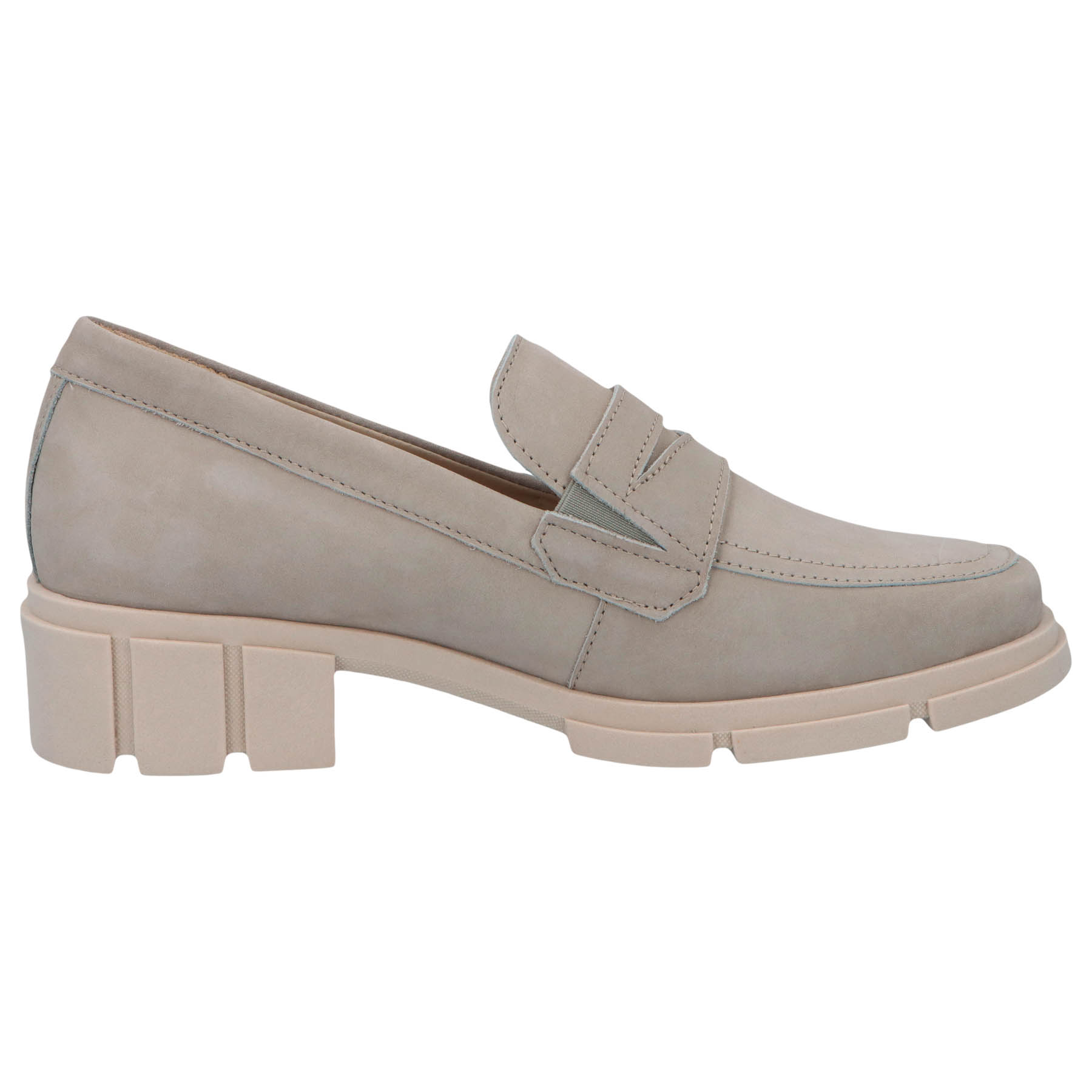 graue slipper seitenansicht rechts