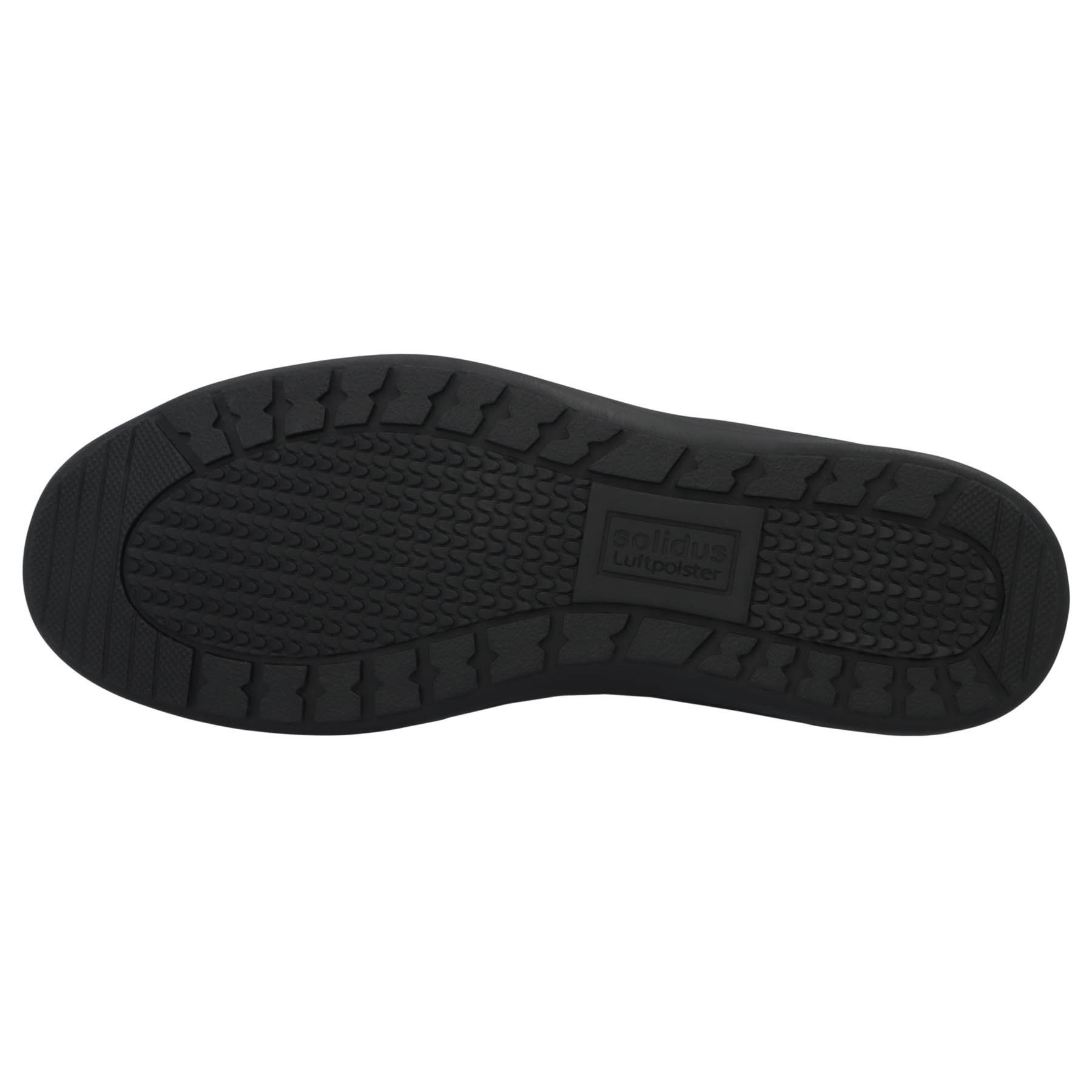 graue slipper sohlenansicht