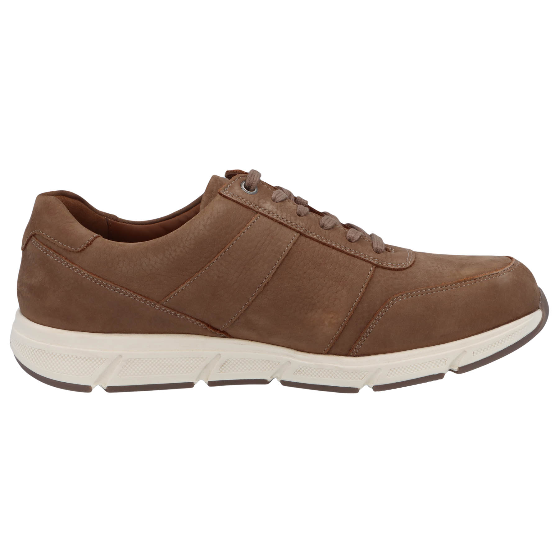braune halbschuh seitenansicht rechts