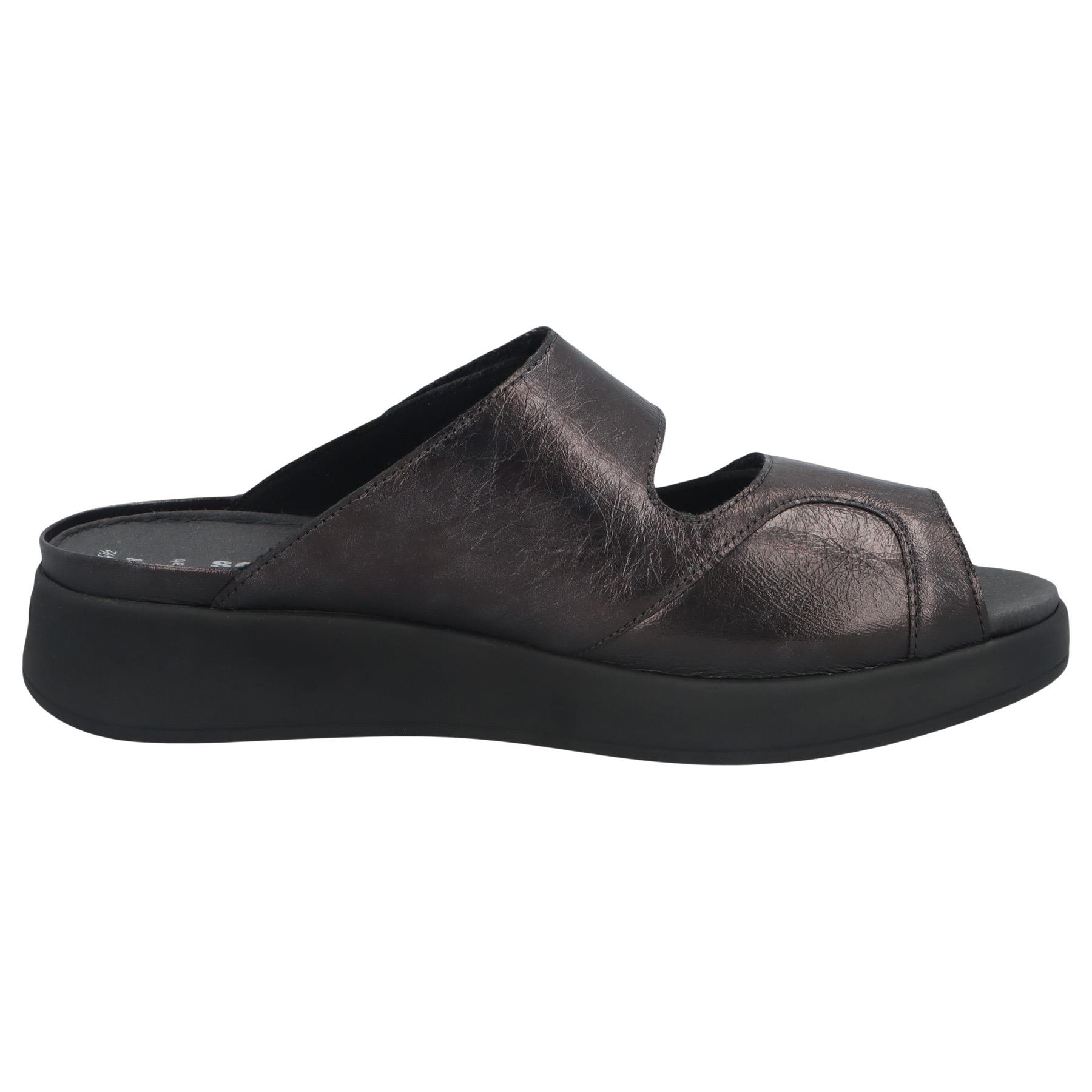 graue pantolette seitenansicht rechts