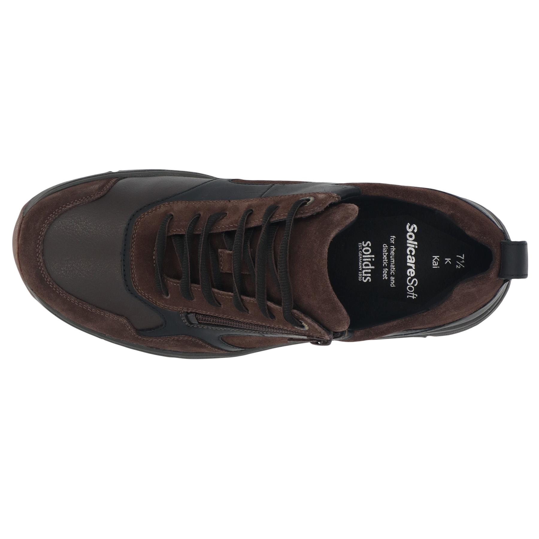 braune halbschuh draufsicht