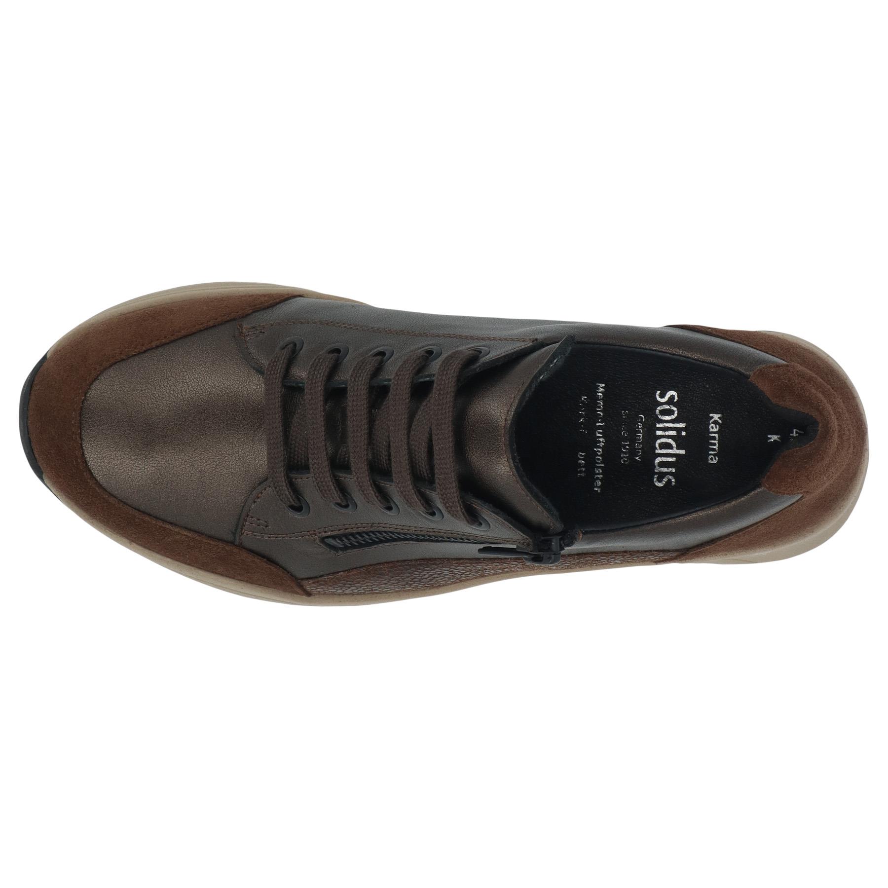 braune halbschuh draufsicht