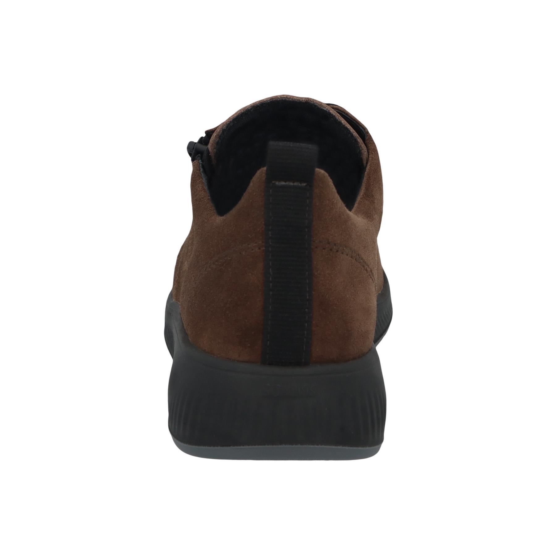 braune halbschuh hinteransicht