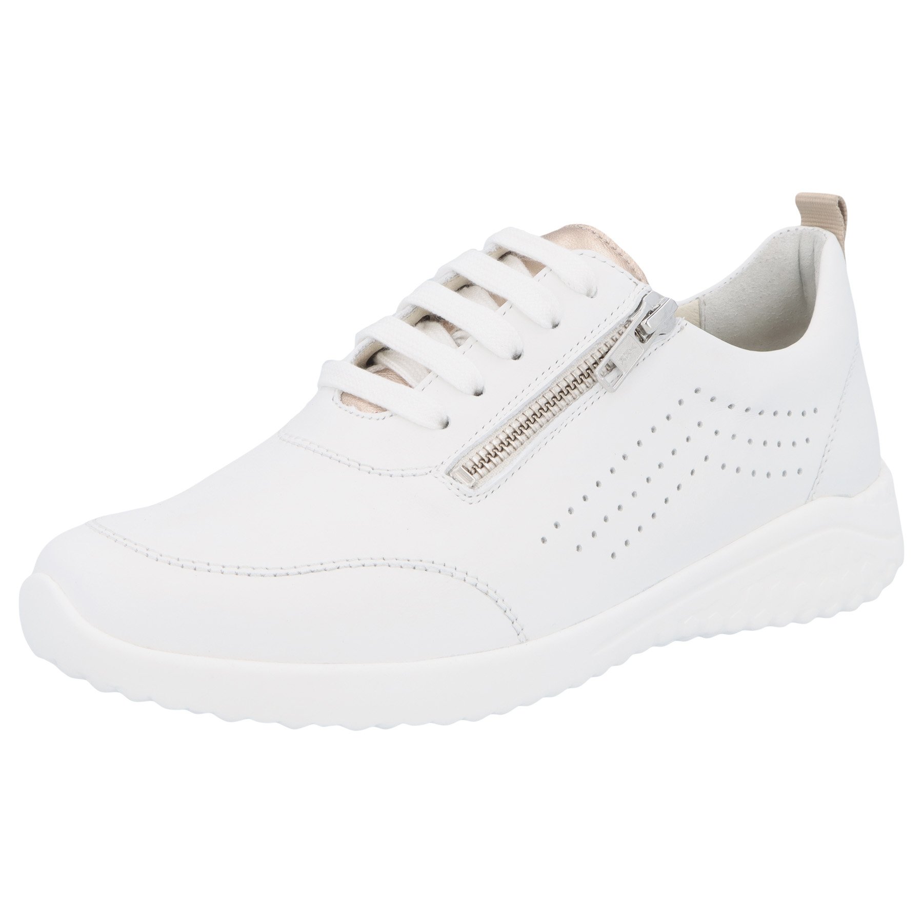 weiße halbschuh 3-4 ansicht