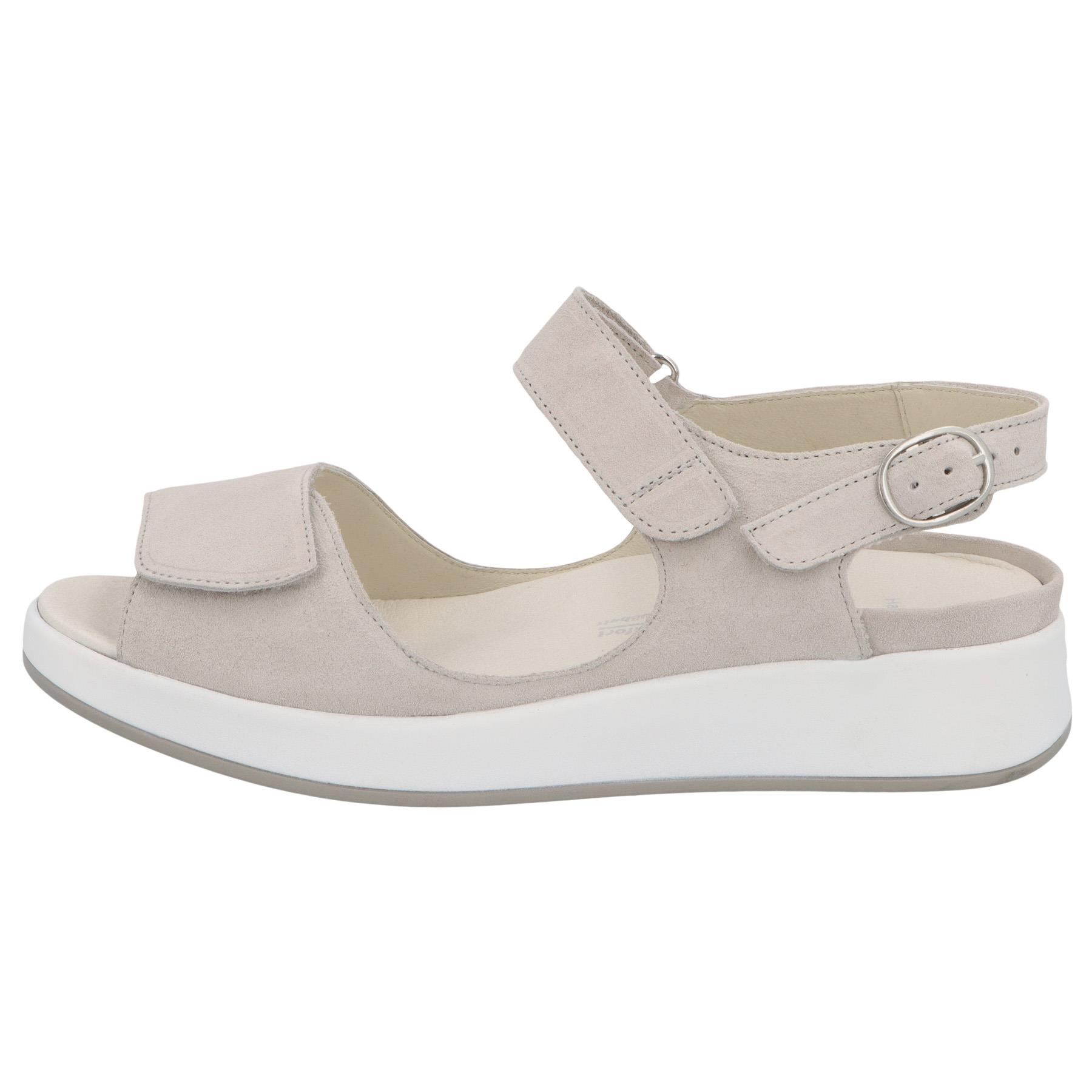 graue sandale seitenansicht links