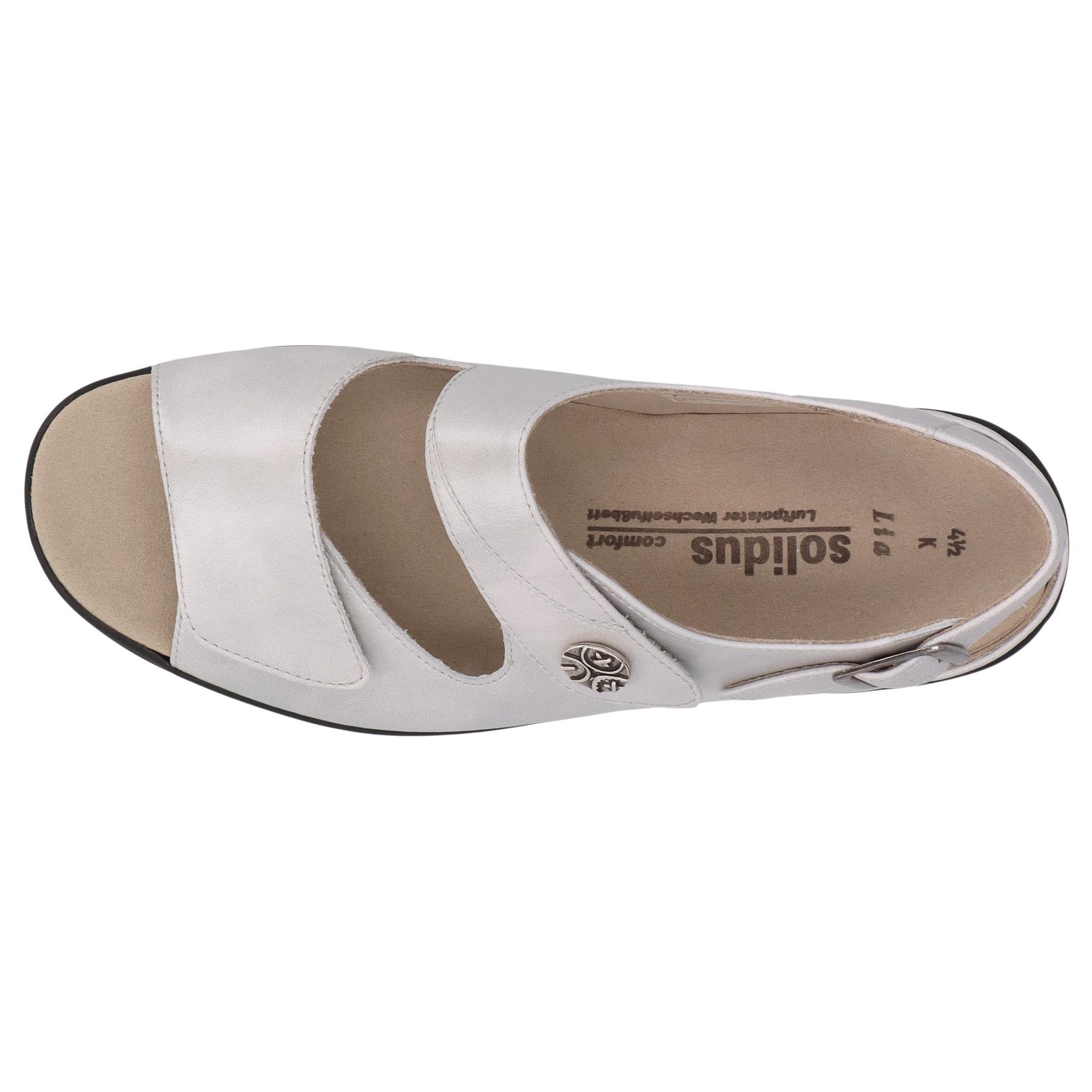 graue sandale draufsicht