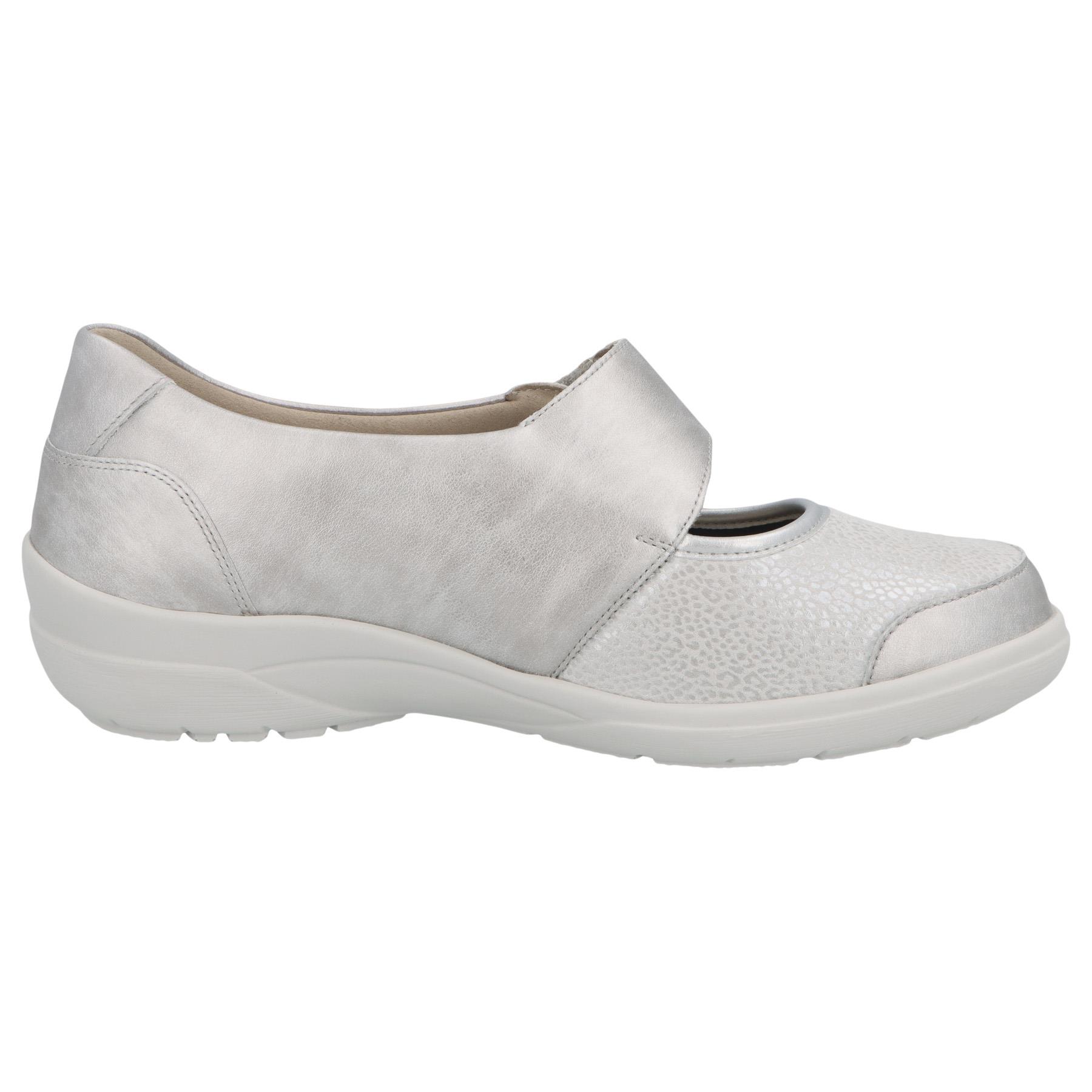 graue halbschuh seitenansicht rechts