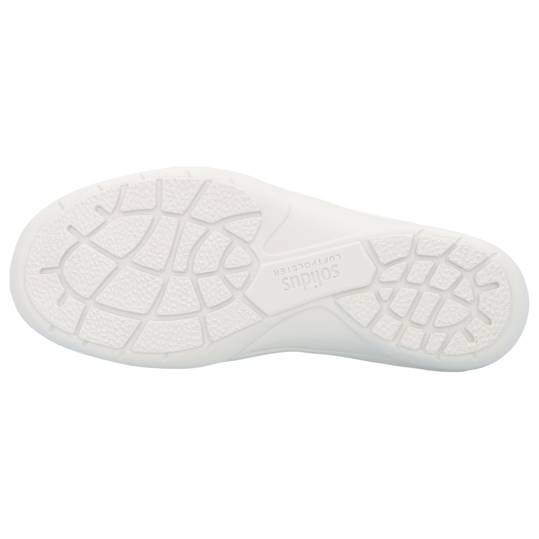 blaue slipper sohlenansicht