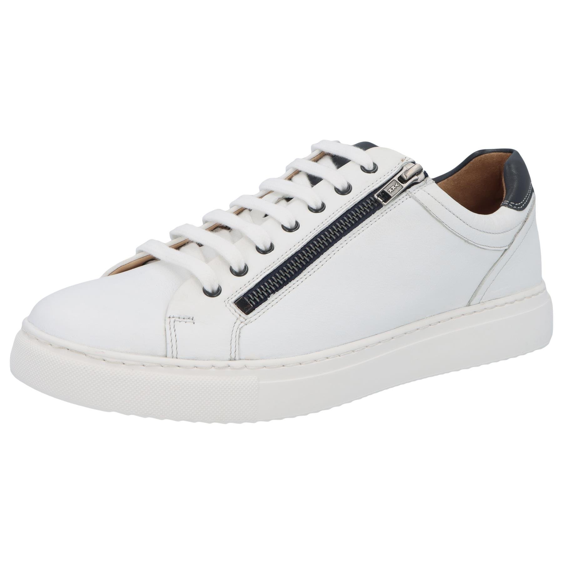 weiße halbschuh 3-4 ansicht