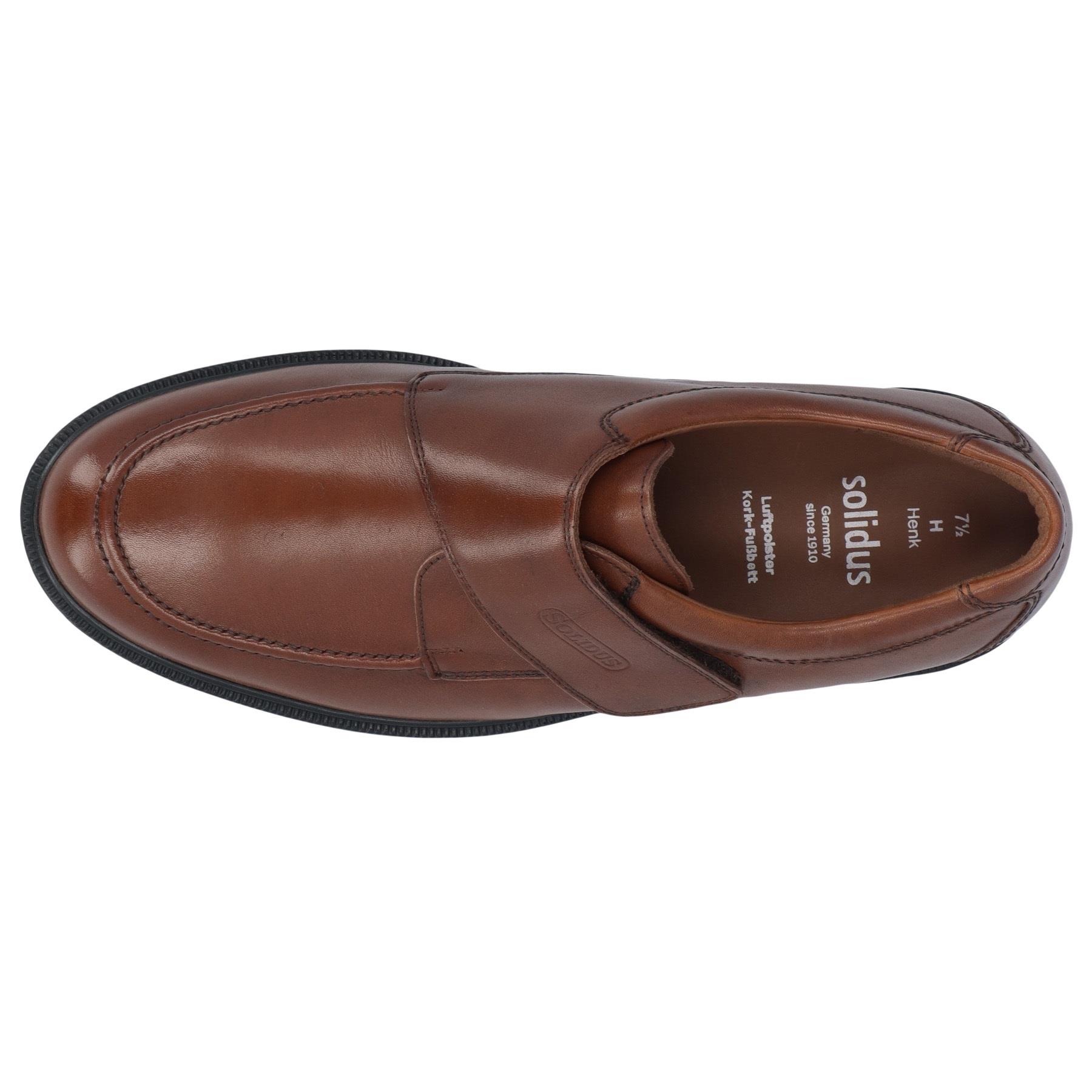 braune halbschuh draufsicht