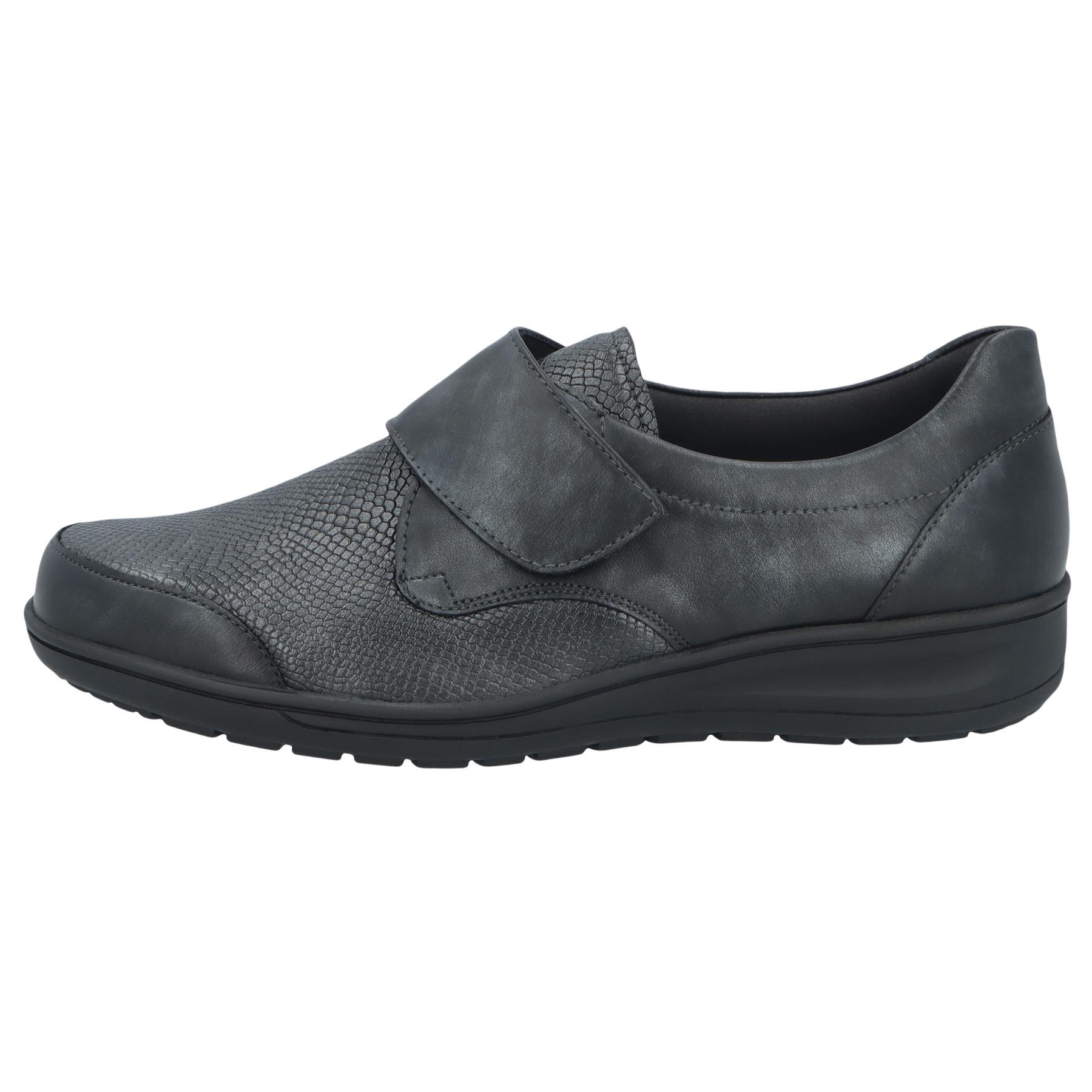 graue slipper seitenansicht links