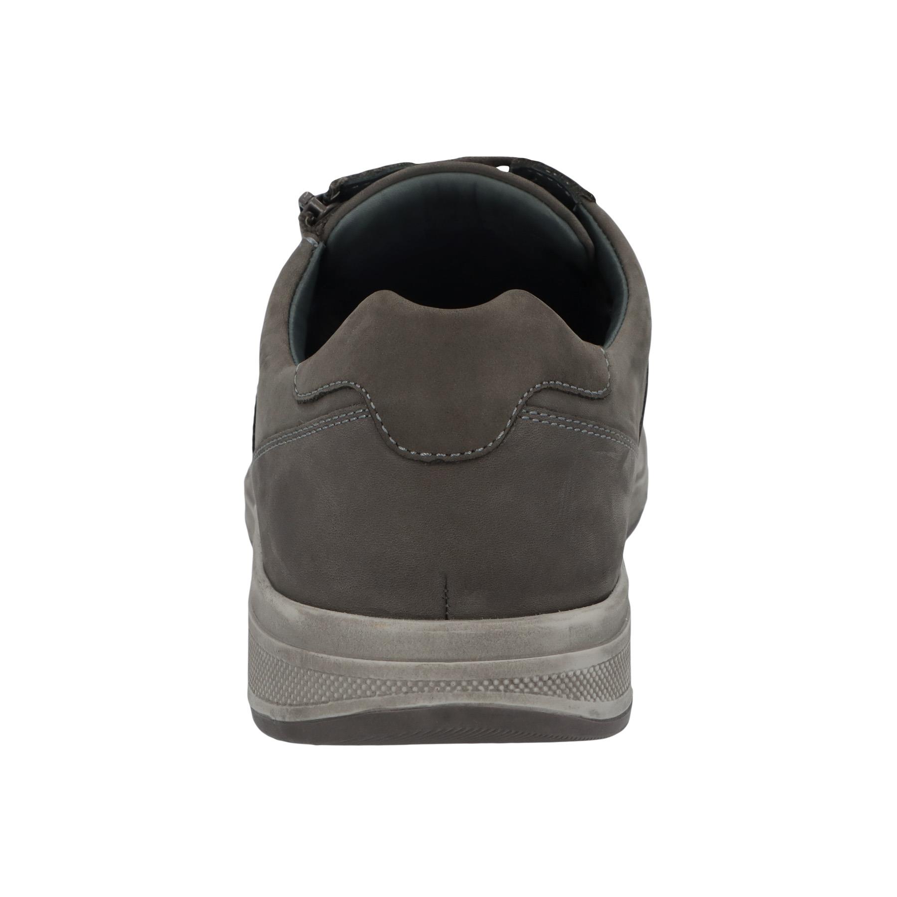 graue halbschuh hinteransicht