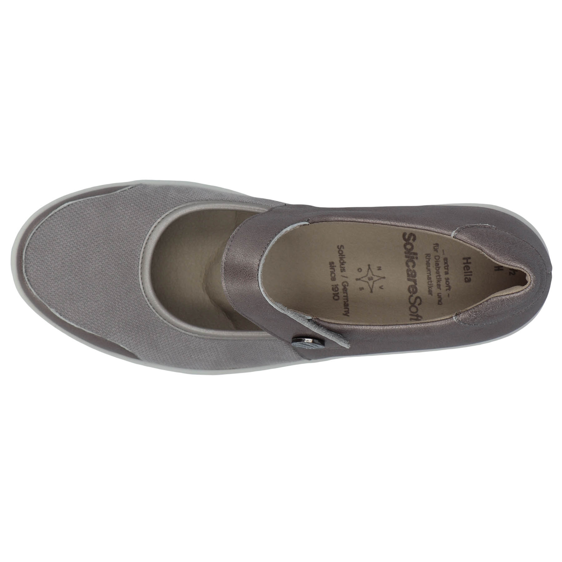 none halbschuh draufsicht