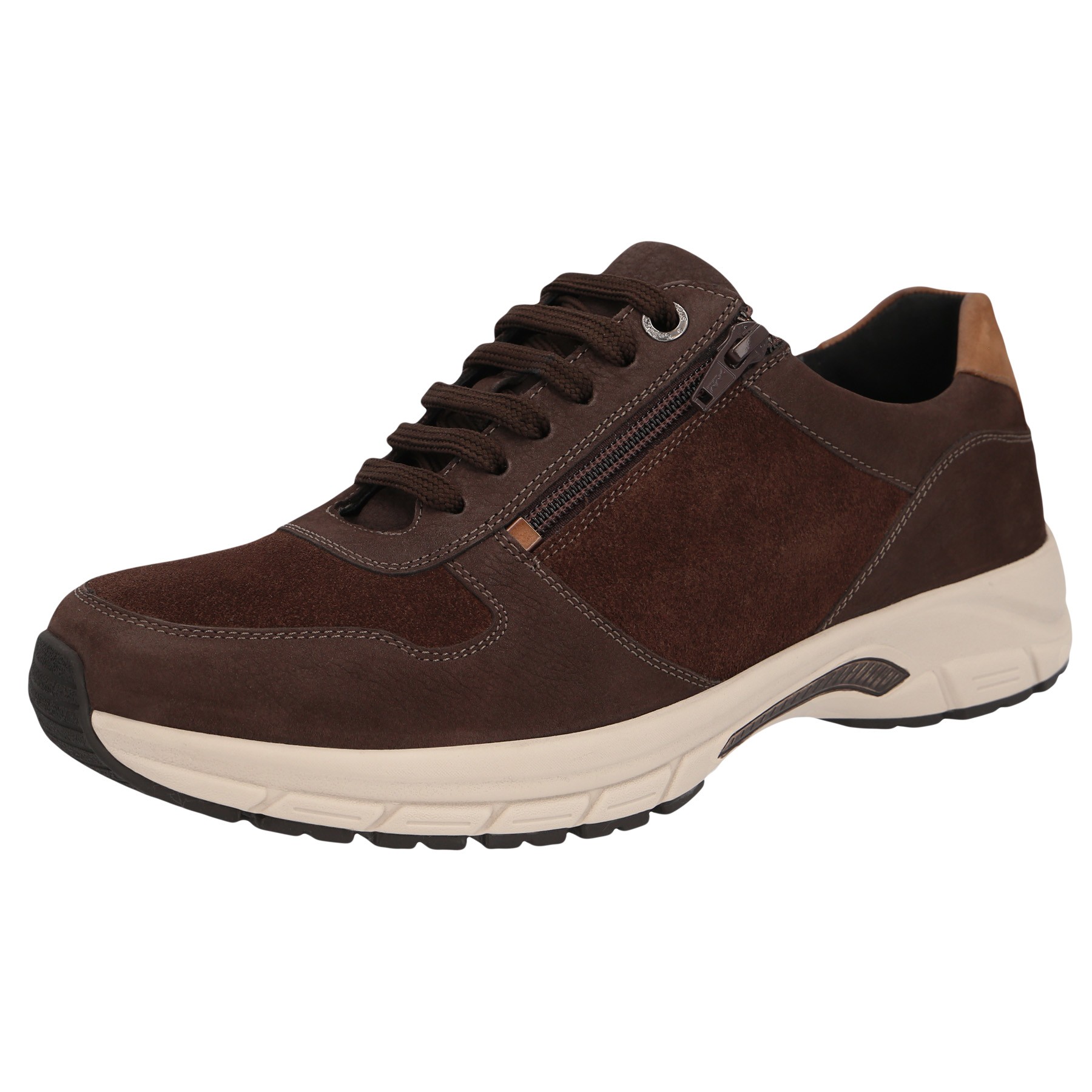 braune halbschuh 3-4 ansicht