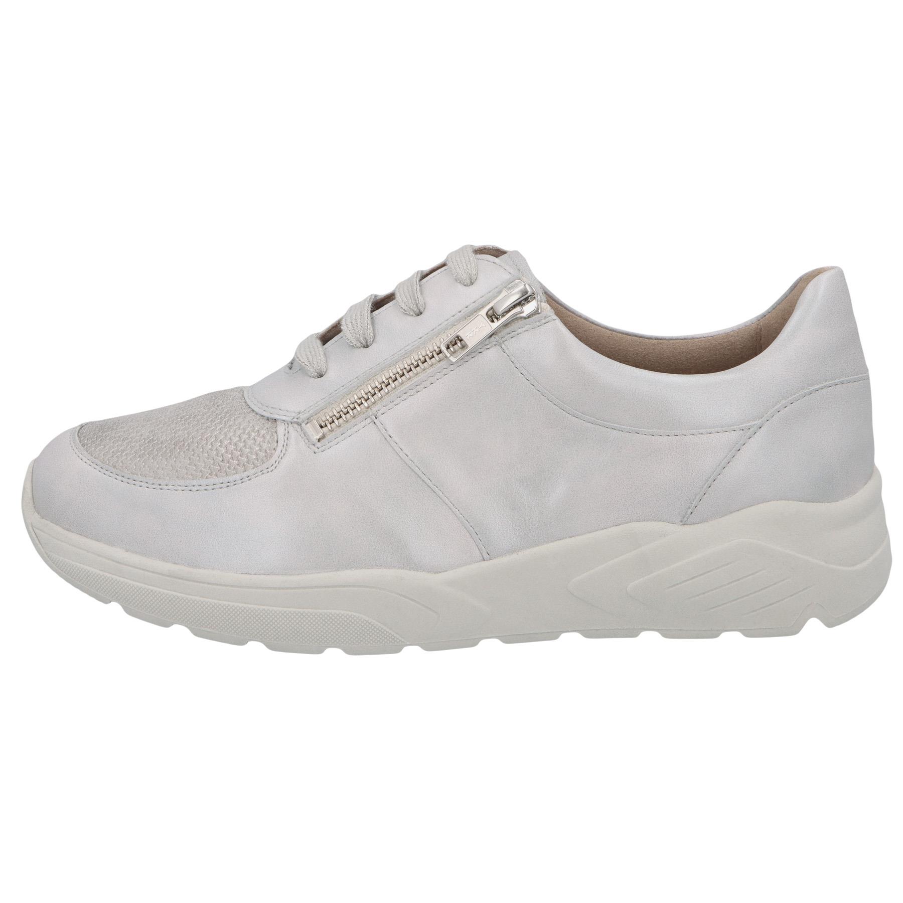 graue halbschuh seitenansicht links