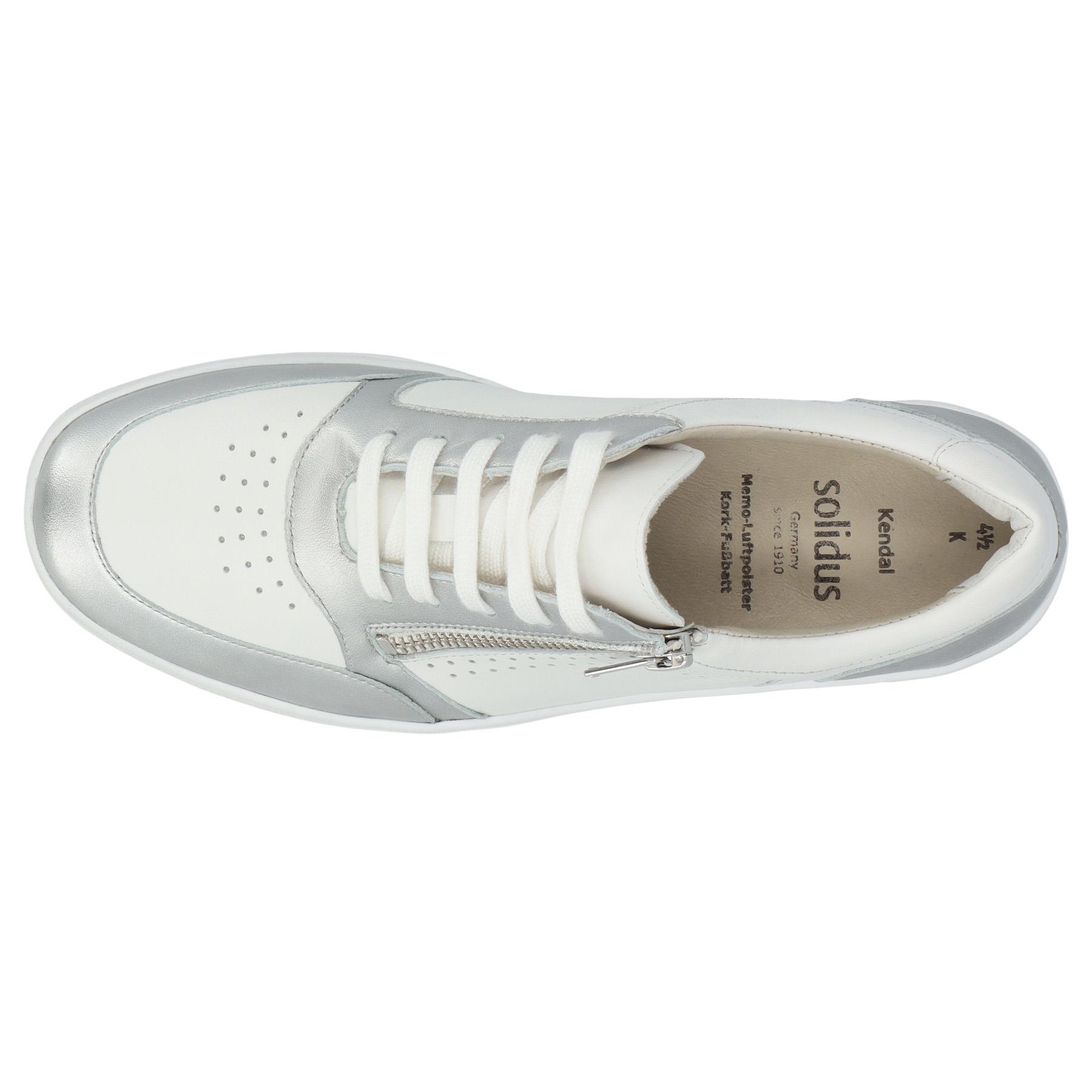 graue halbschuh draufsicht