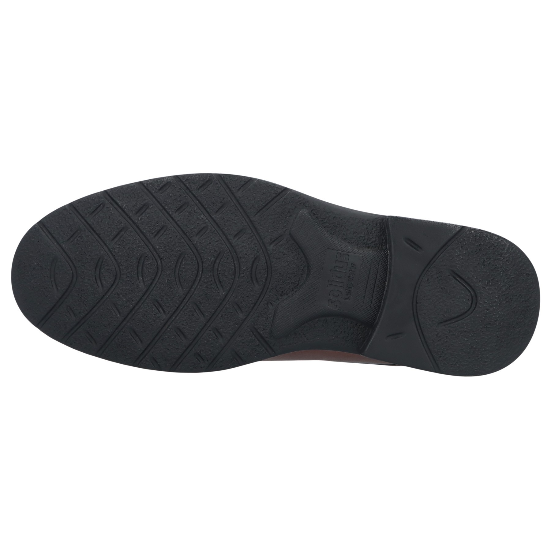 braune halbschuh sohlenansicht