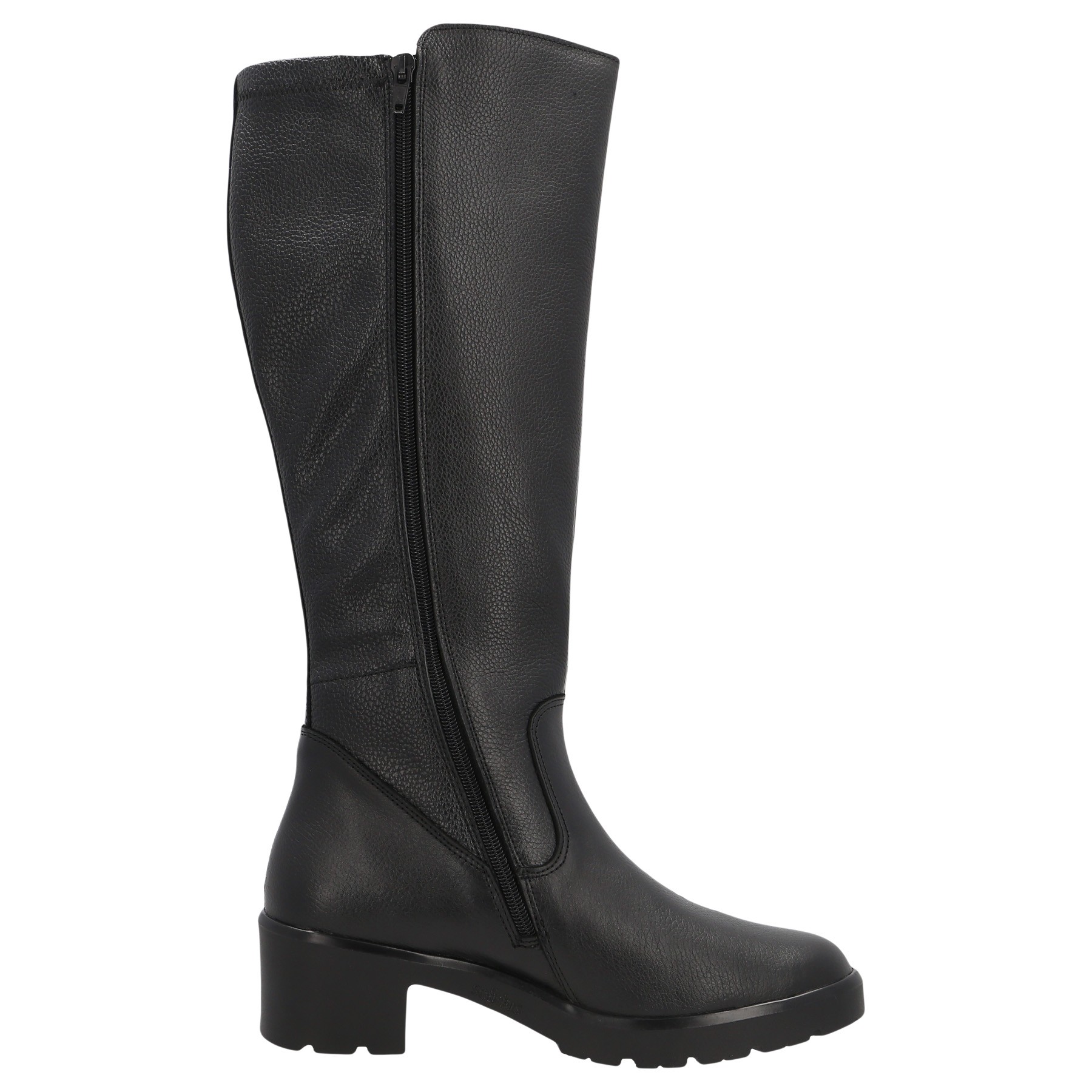 schwarze stiefel seitenansicht rechts
