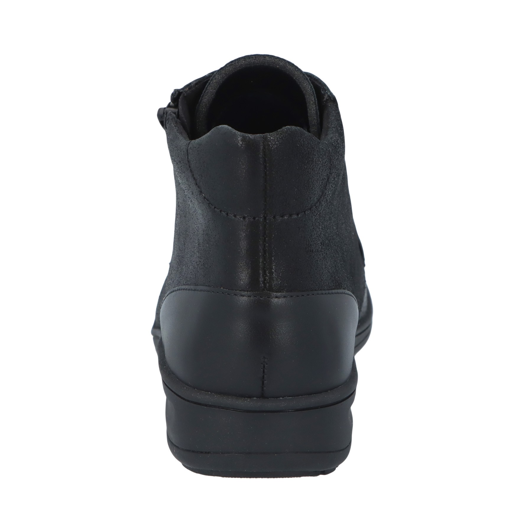mehrfarbige stiefel hinteransicht