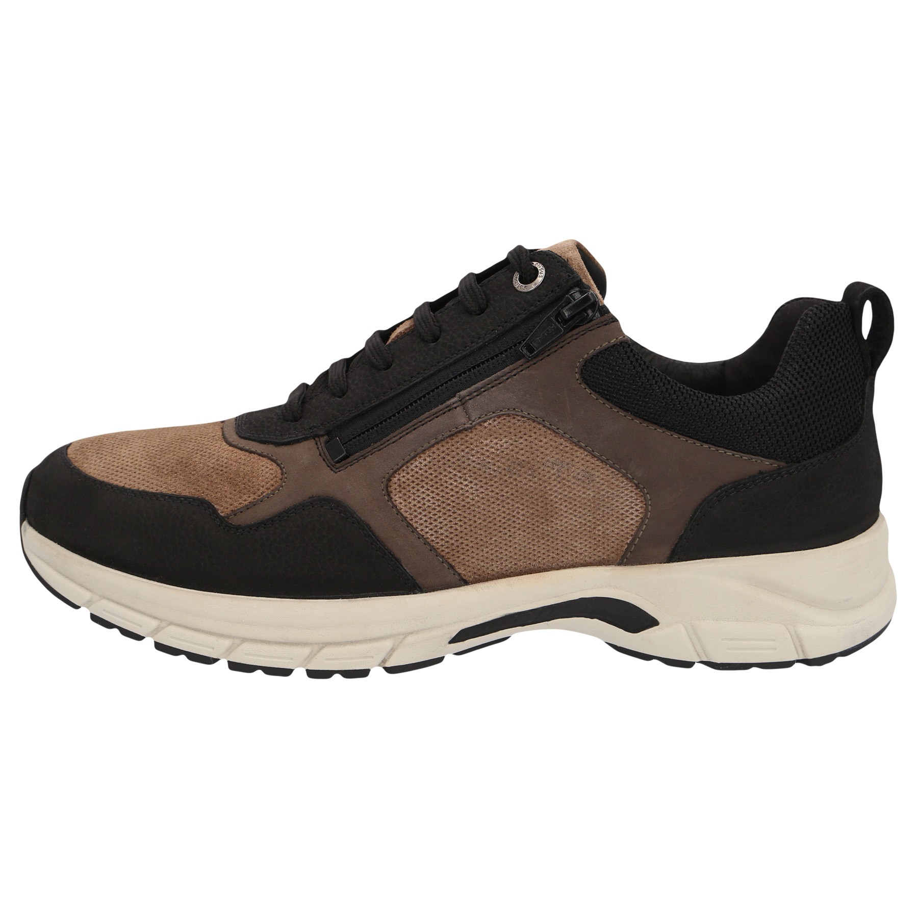 graue halbschuh seitenansicht links