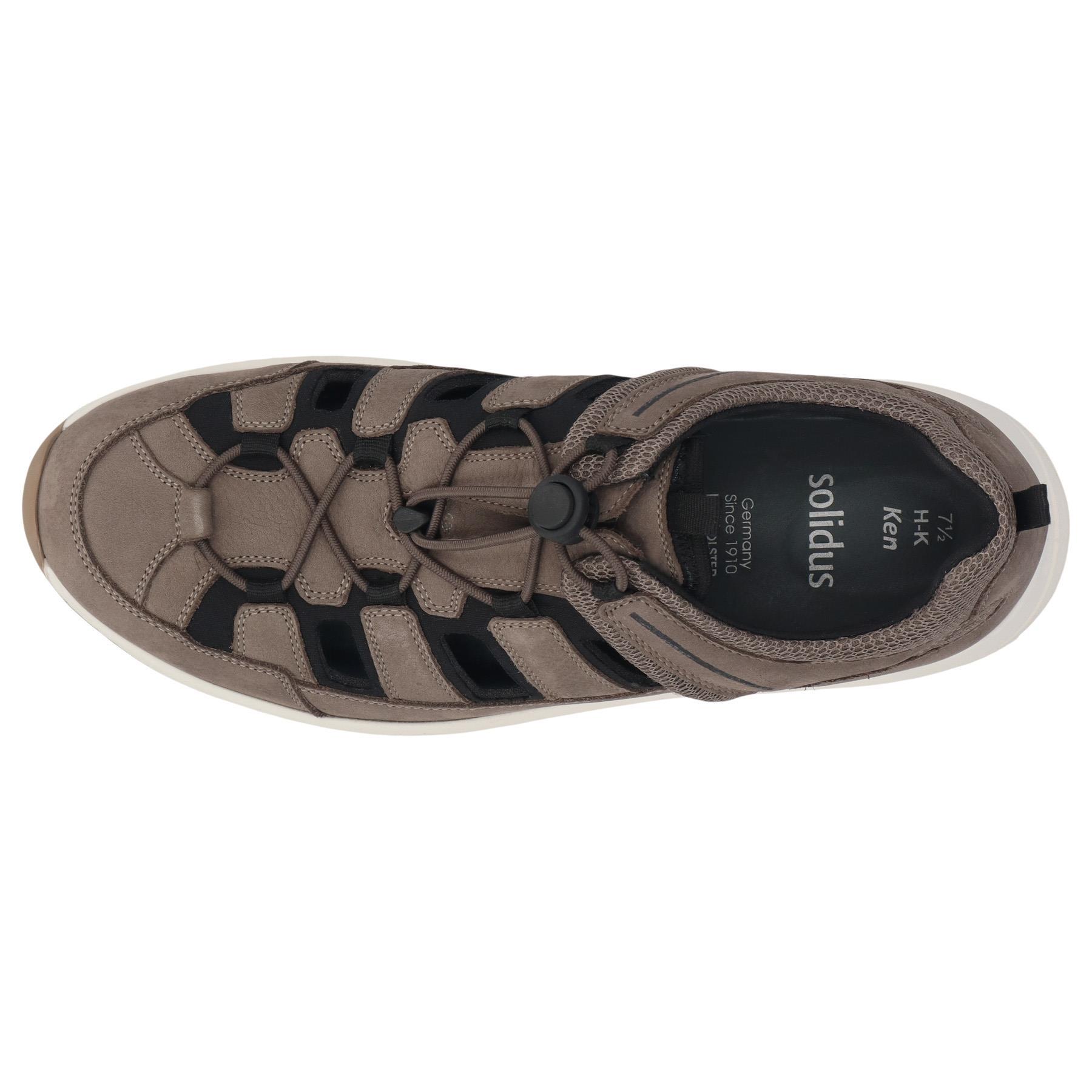 graue halbschuh draufsicht