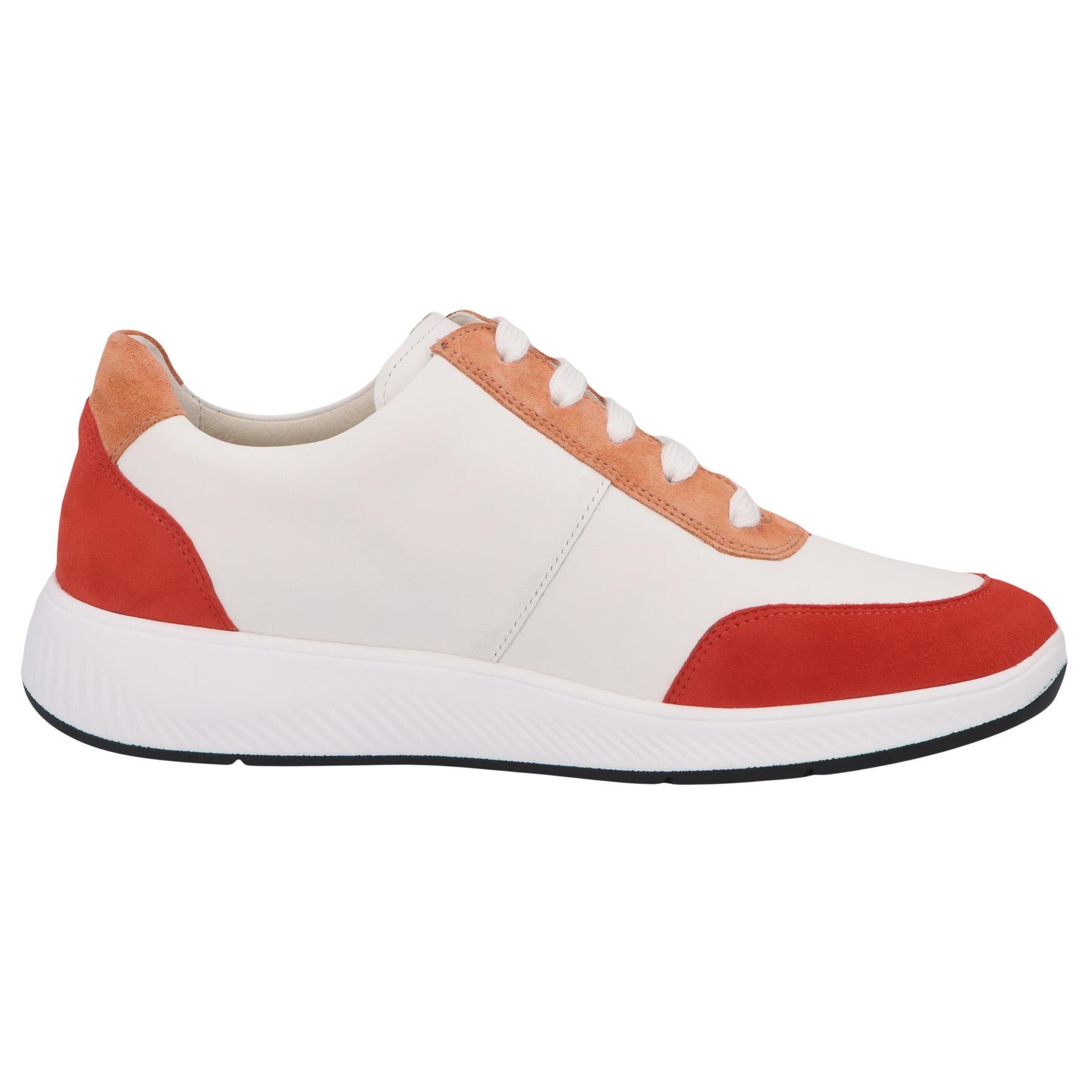 rote halbschuh seitenansicht rechts