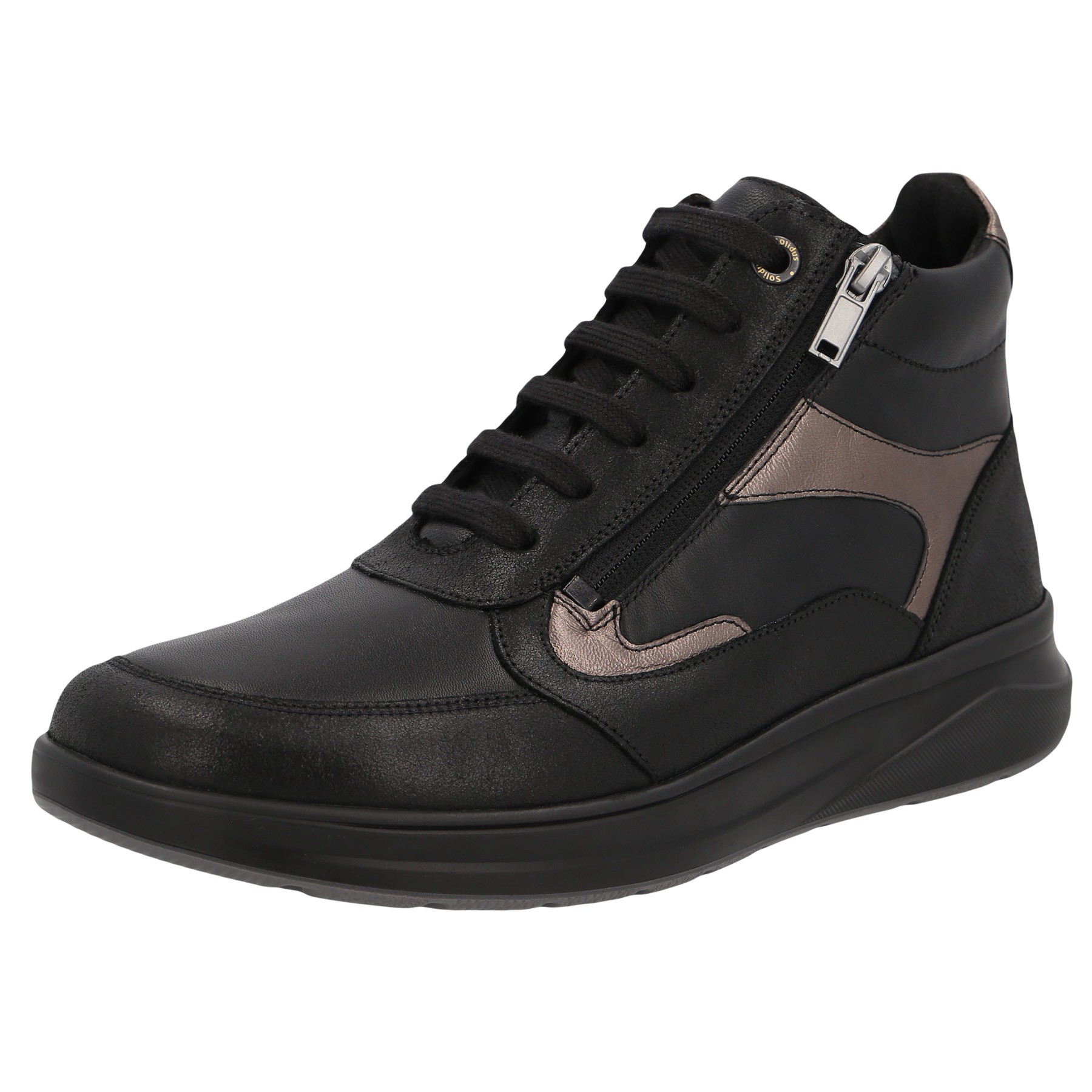 schwarze stiefel 3-4 ansicht